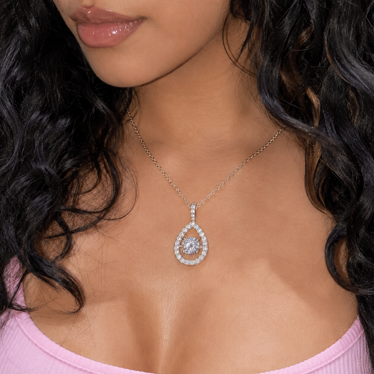 MANUFACTURER 51 Lab Grown Diamond Necklace - 2.3 carat