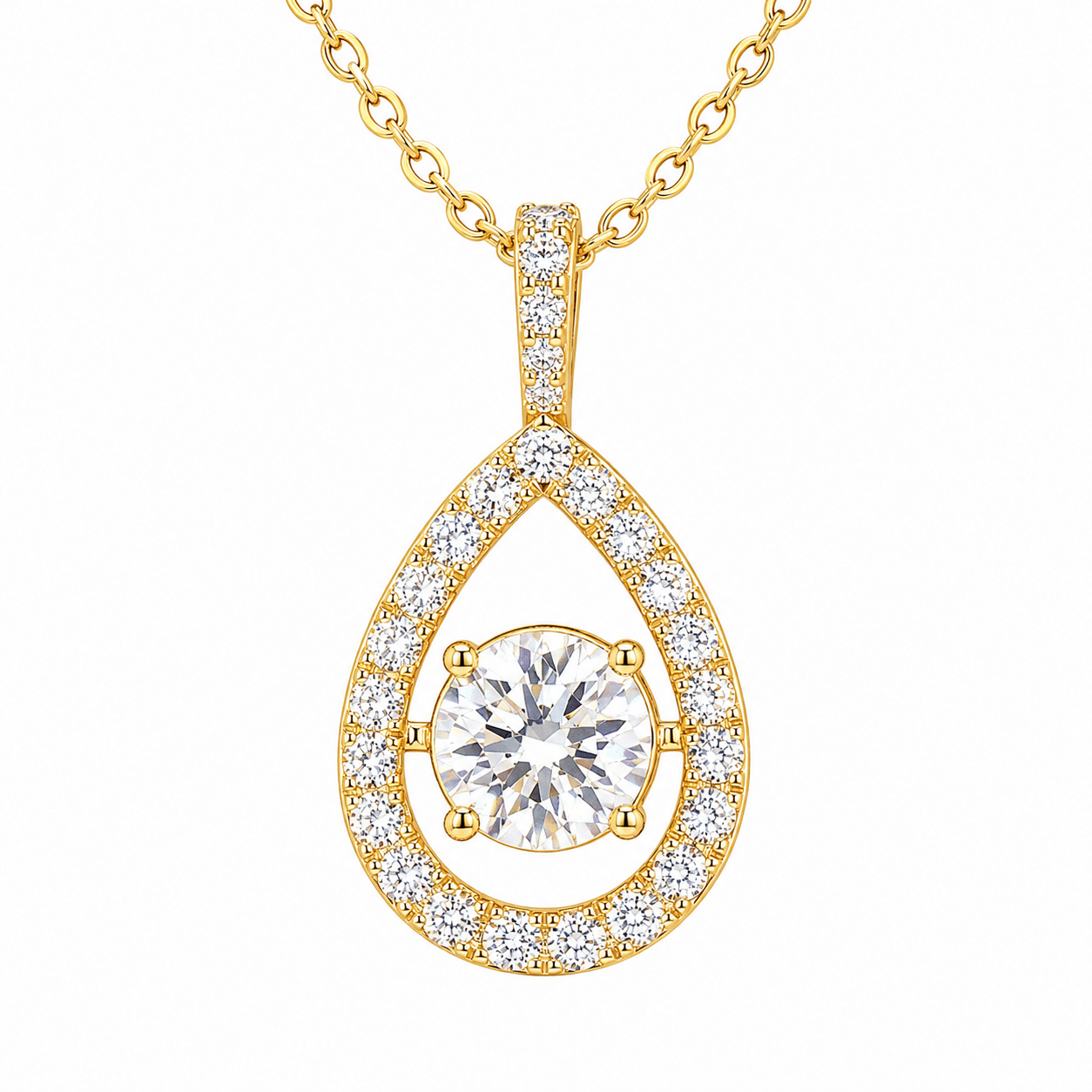 MANUFACTURER 51 Lab Grown Diamond Necklace - 2.3 carat