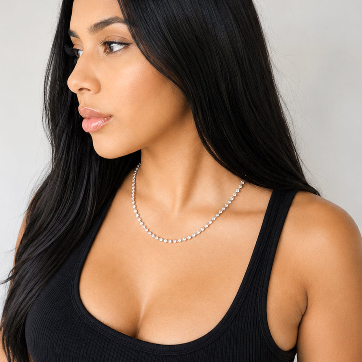 MANUFACTURER 51 Lab Grown Diamond Necklace - 16.21 carat