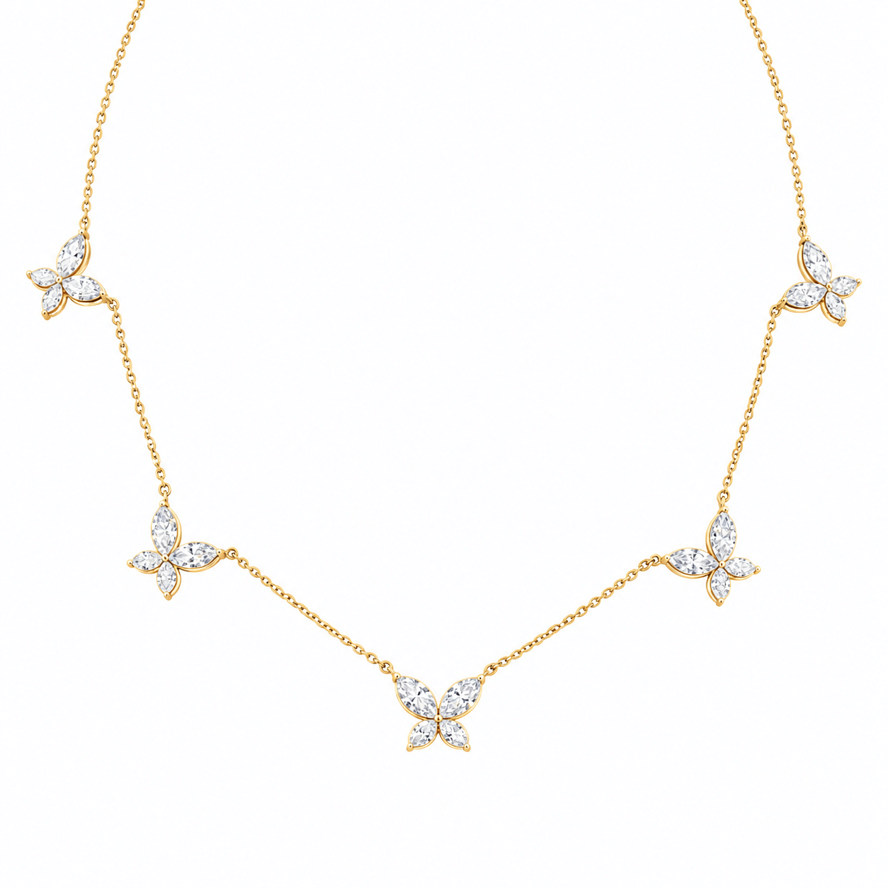 MANUFACTURER 51 Lab Grown Diamond Necklace - 6.46 carat