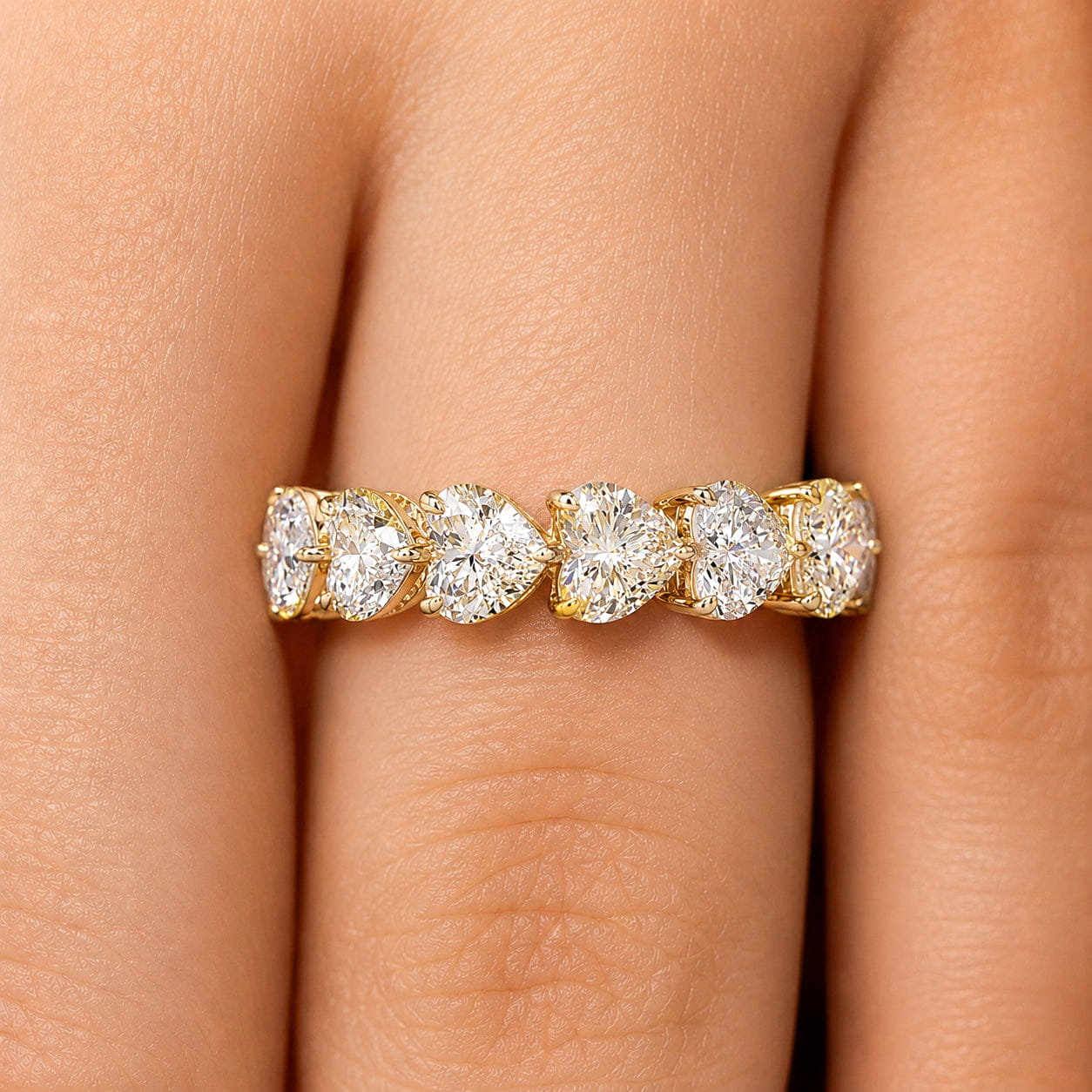 MANUFACTURER 51 Lab Grown Diamond Eternity Ring - 5.47 carat