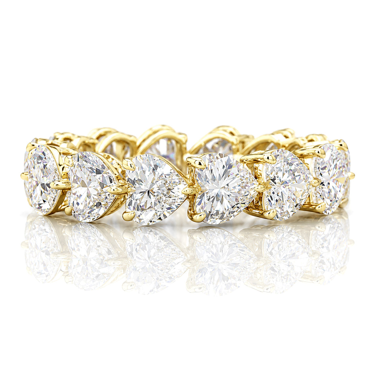 MANUFACTURER 51 Lab Grown Diamond Eternity Ring - 5.47 carat