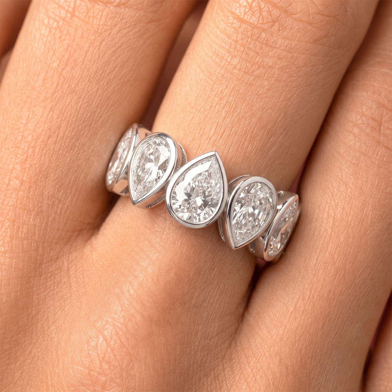 MANUFACTURER 51 Lab Grown Diamond Eternity Ring - 6.88 carat