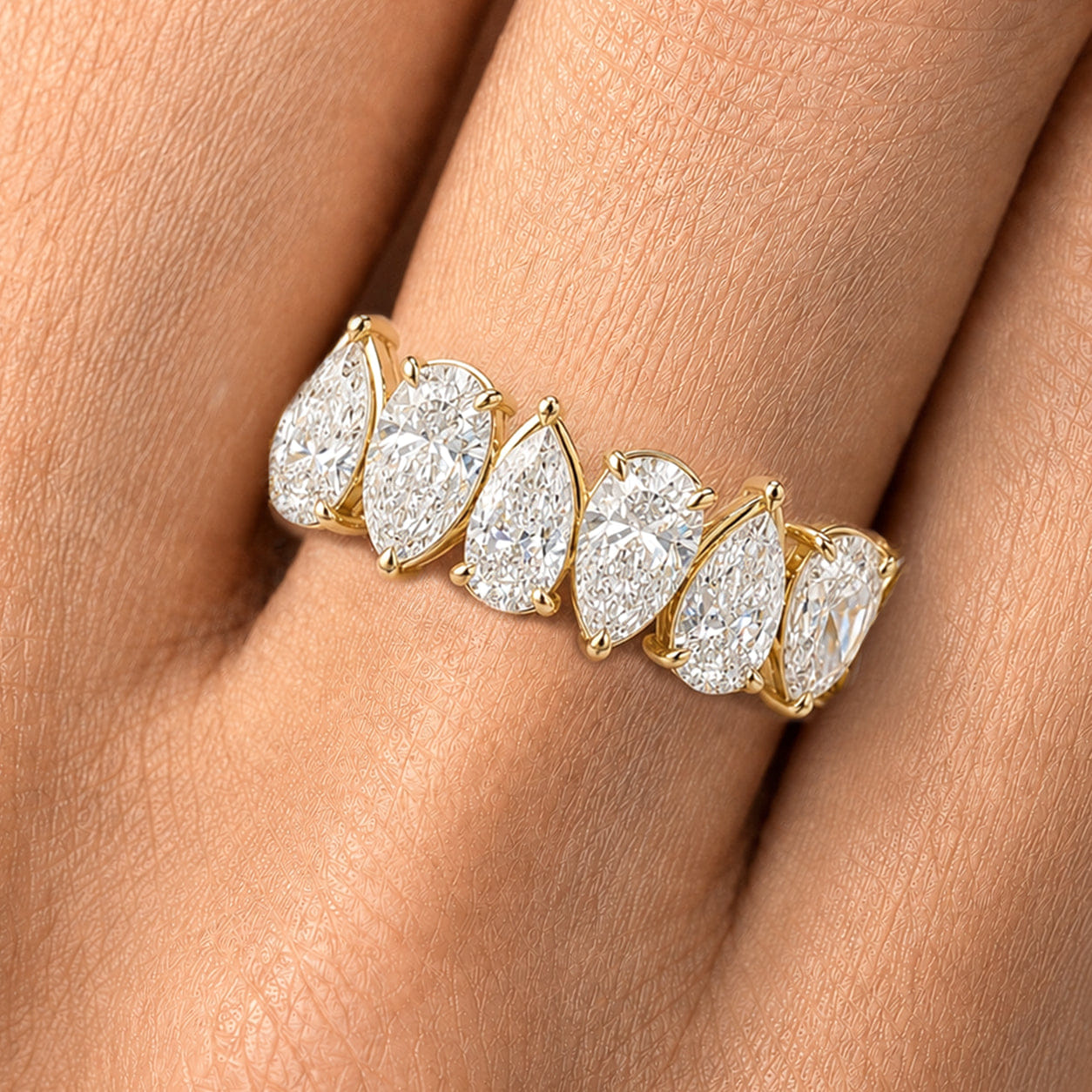 MANUFACTURER 51 Lab Grown Diamond Eternity Ring - 8.03 carat
