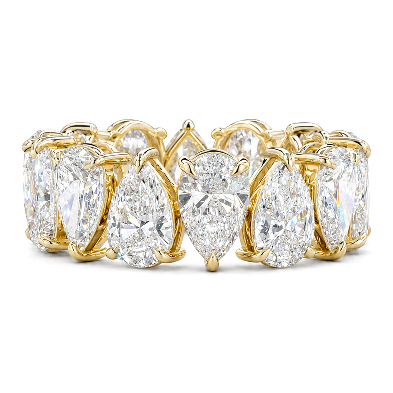 MANUFACTURER 51 Lab Grown Diamond Eternity Ring - 8.03 carat