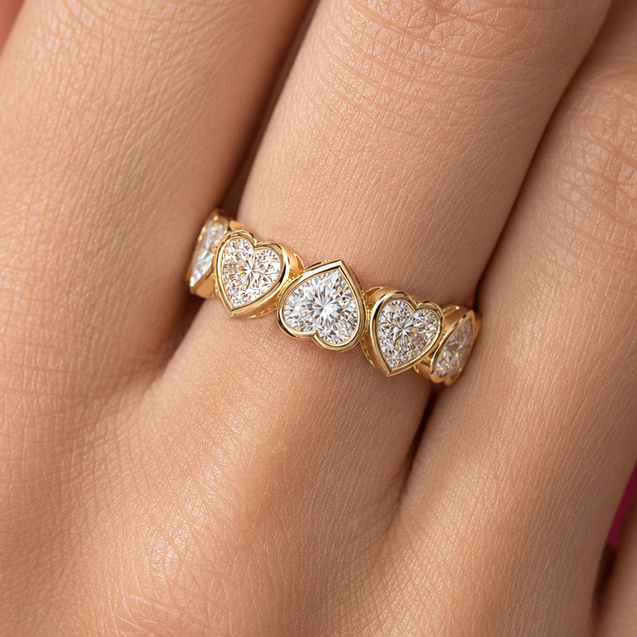 MANUFACTURER 51 Lab Grown Diamond Eternity Ring - 6.92 carat