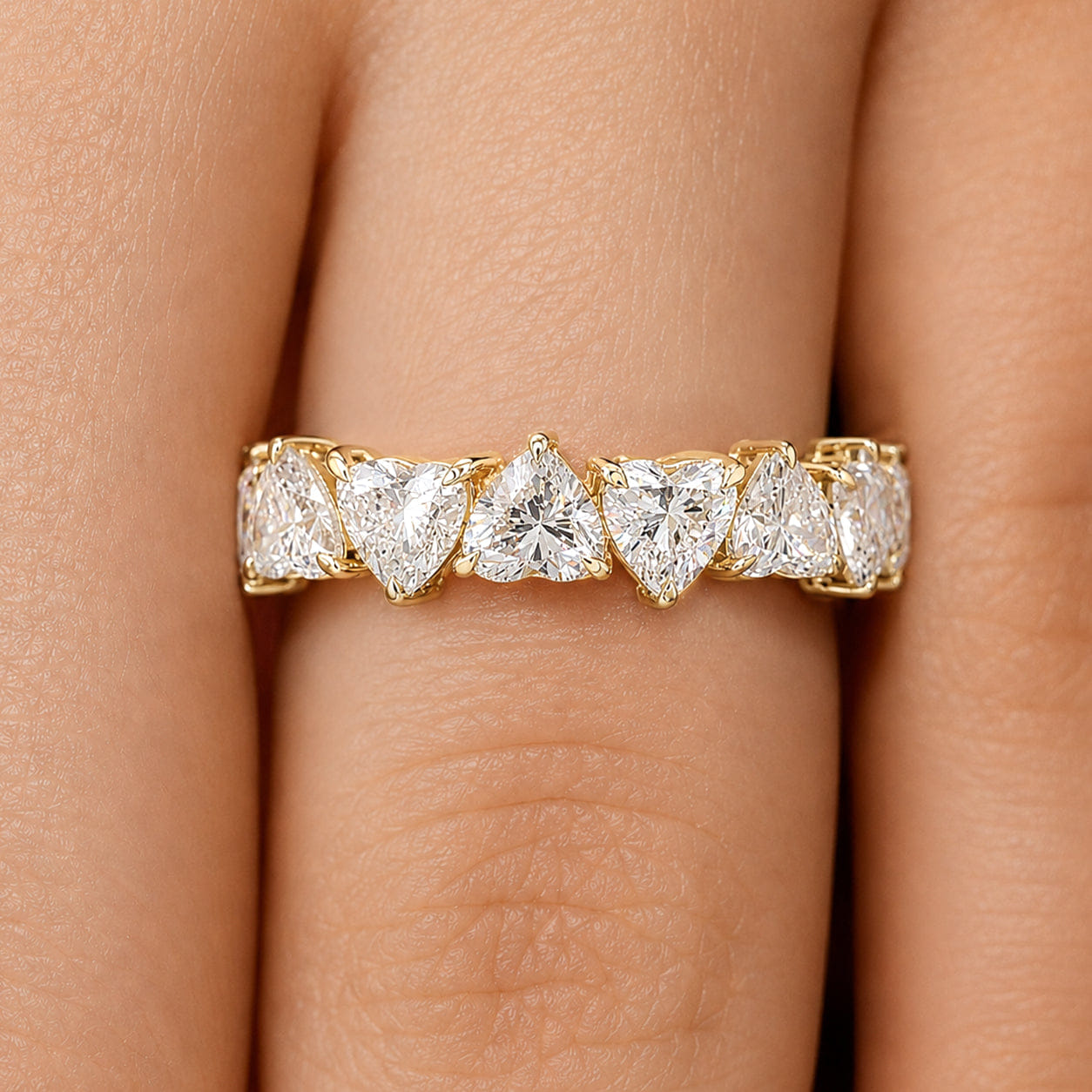 MANUFACTURER 51 Lab Grown Diamond Eternity Ring - 7.52 carat