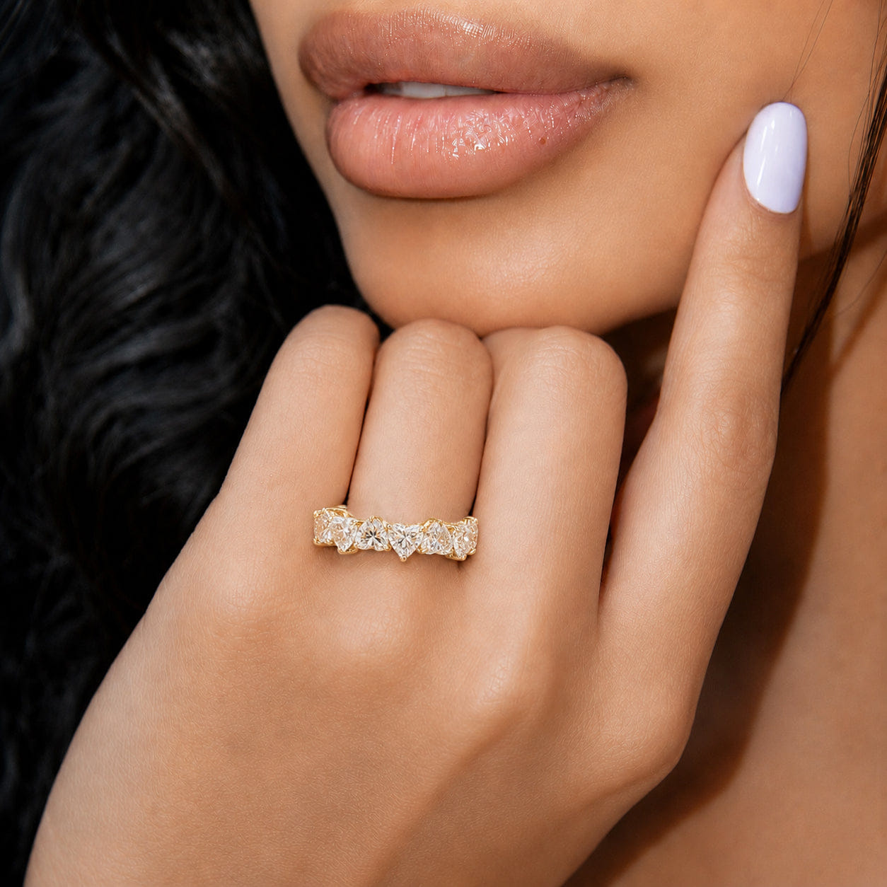 MANUFACTURER 51 Lab Grown Diamond Eternity Ring - 7.52 carat