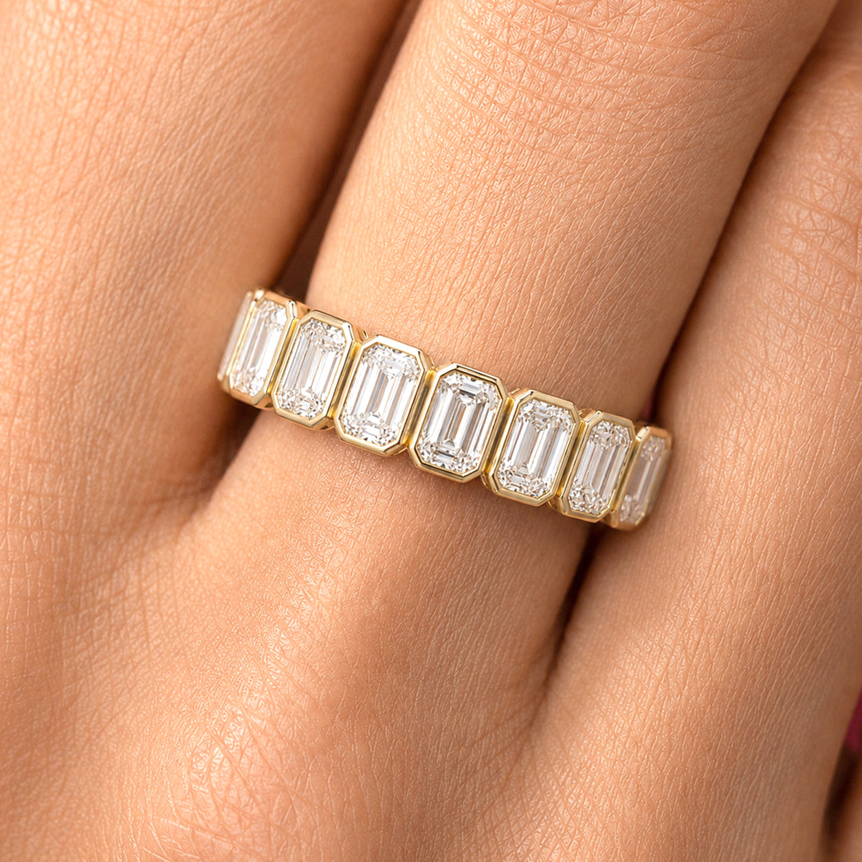 MANUFACTURER 51 Lab Grown Diamond Eternity Ring - 4.38 carat