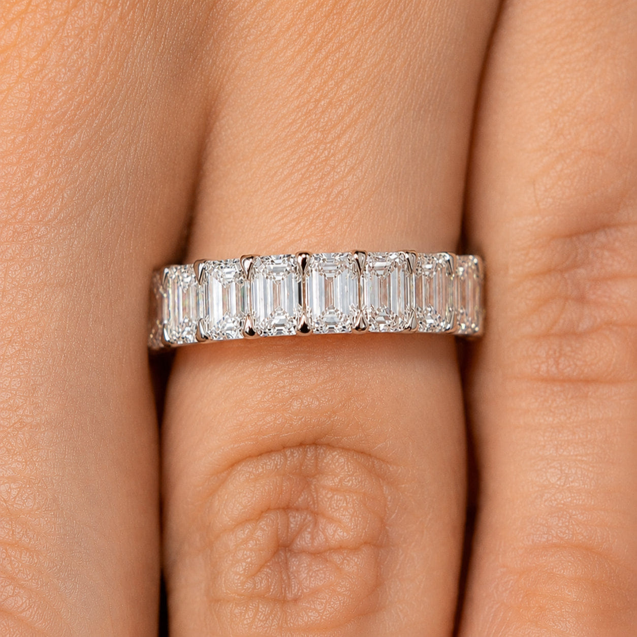 MANUFACTURER 51 Lab Grown Diamond Eternity Ring - 16.12 carat