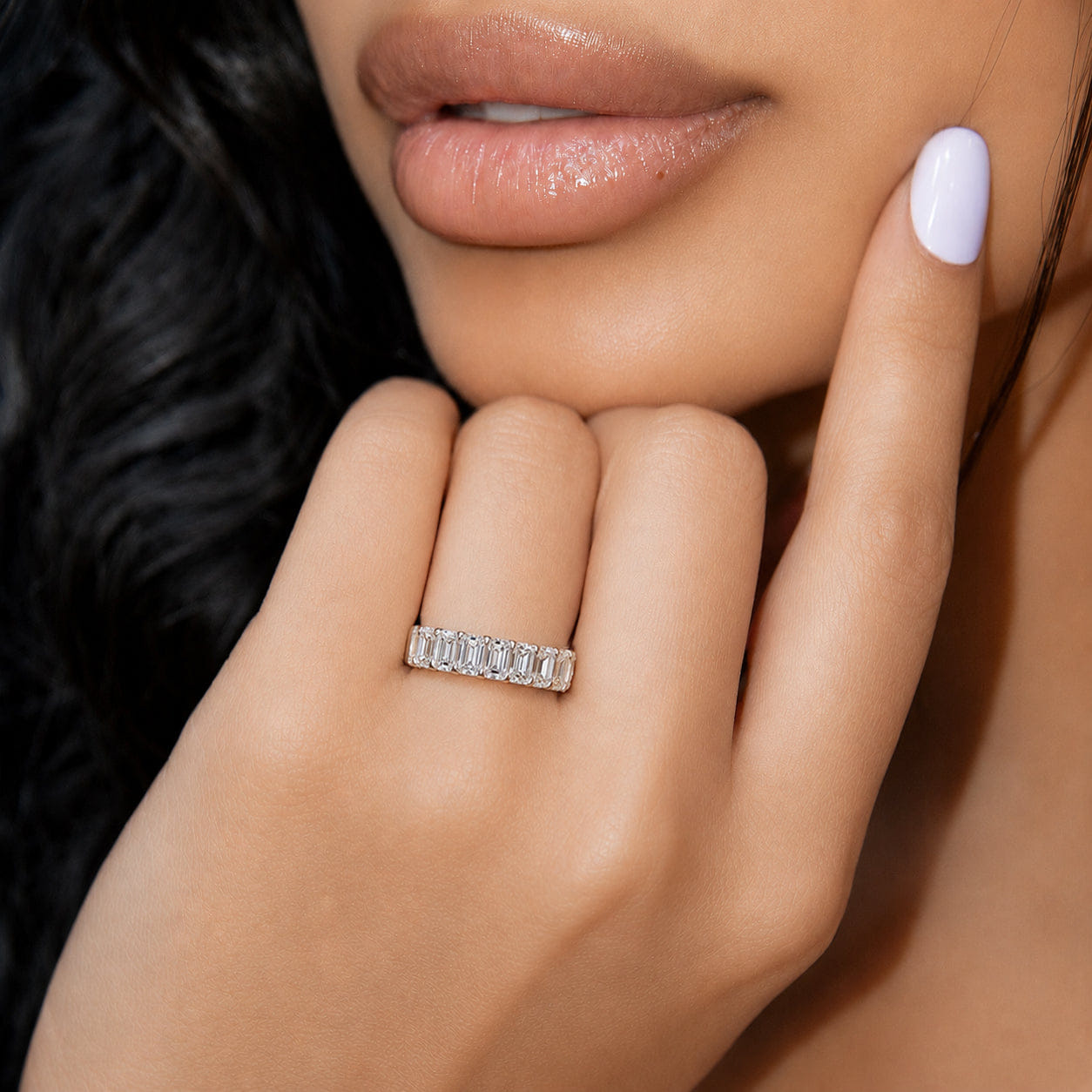 MANUFACTURER 51 Lab Grown Diamond Eternity Ring - 16.12 carat