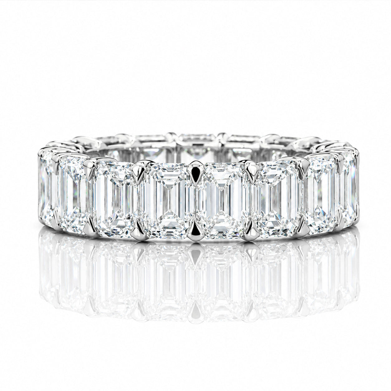 MANUFACTURER 51 Lab Grown Diamond Eternity Ring - 16.12 carat