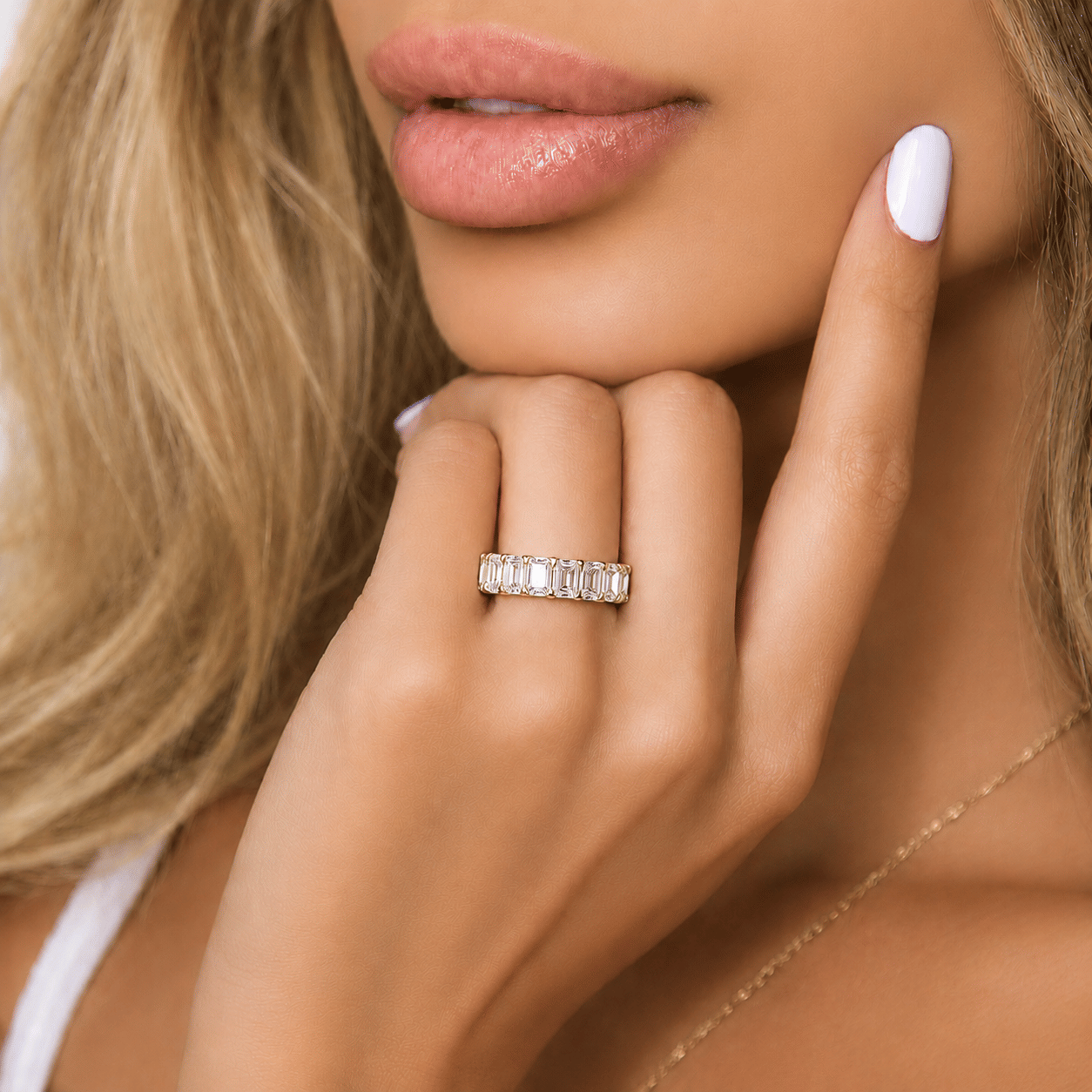 MANUFACTURER 51 Lab Grown Diamond Eternity Ring - 9.49 carat