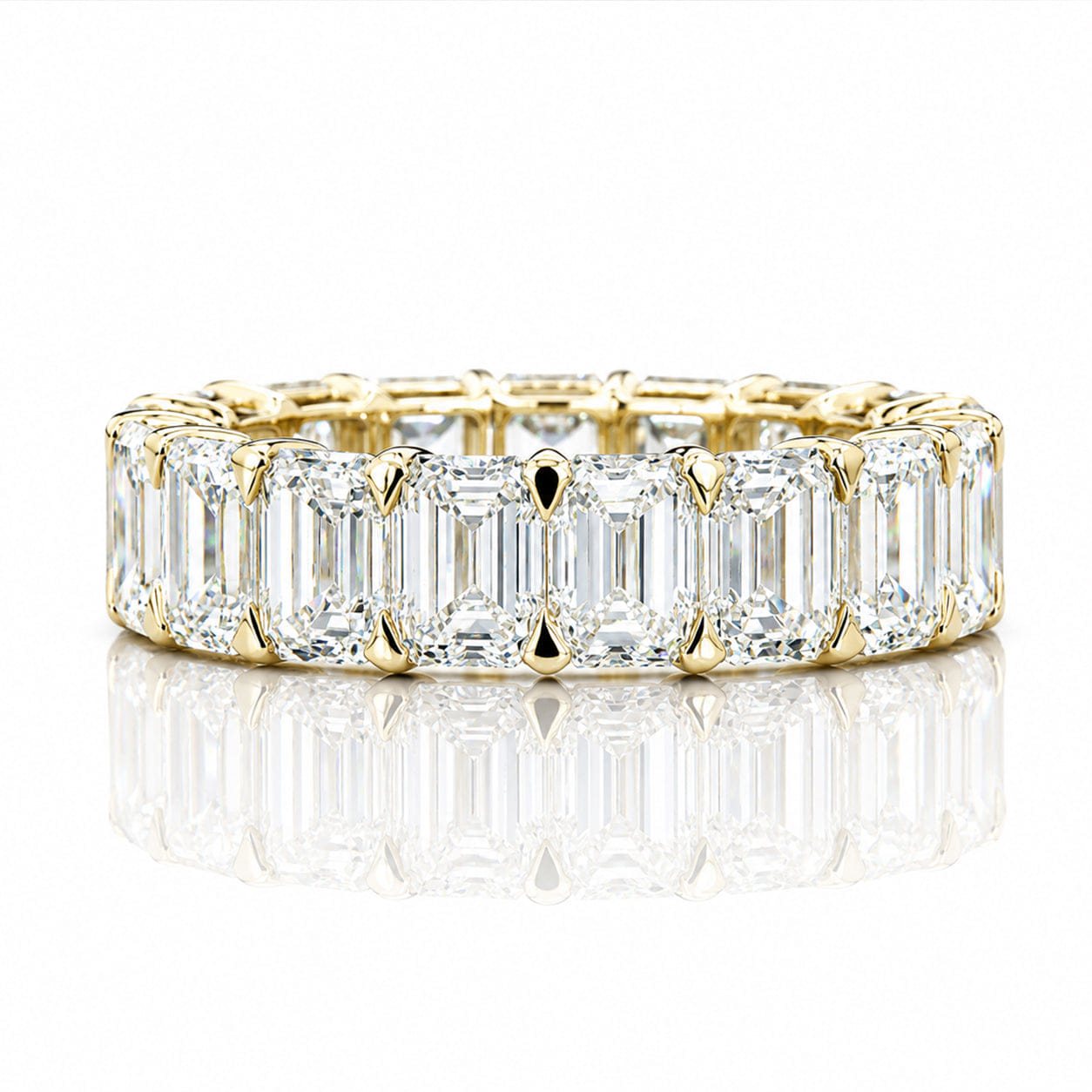 MANUFACTURER 51 Lab Grown Diamond Eternity Ring - 9.49 carat