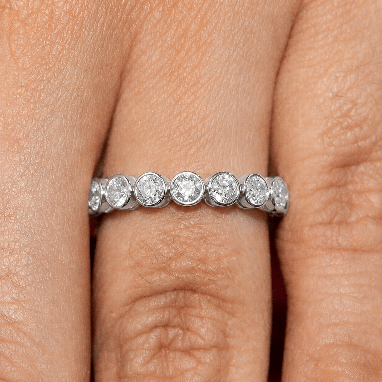 MANUFACTURER 51 Lab Grown Diamond Eternity Ring - 3.67 carat