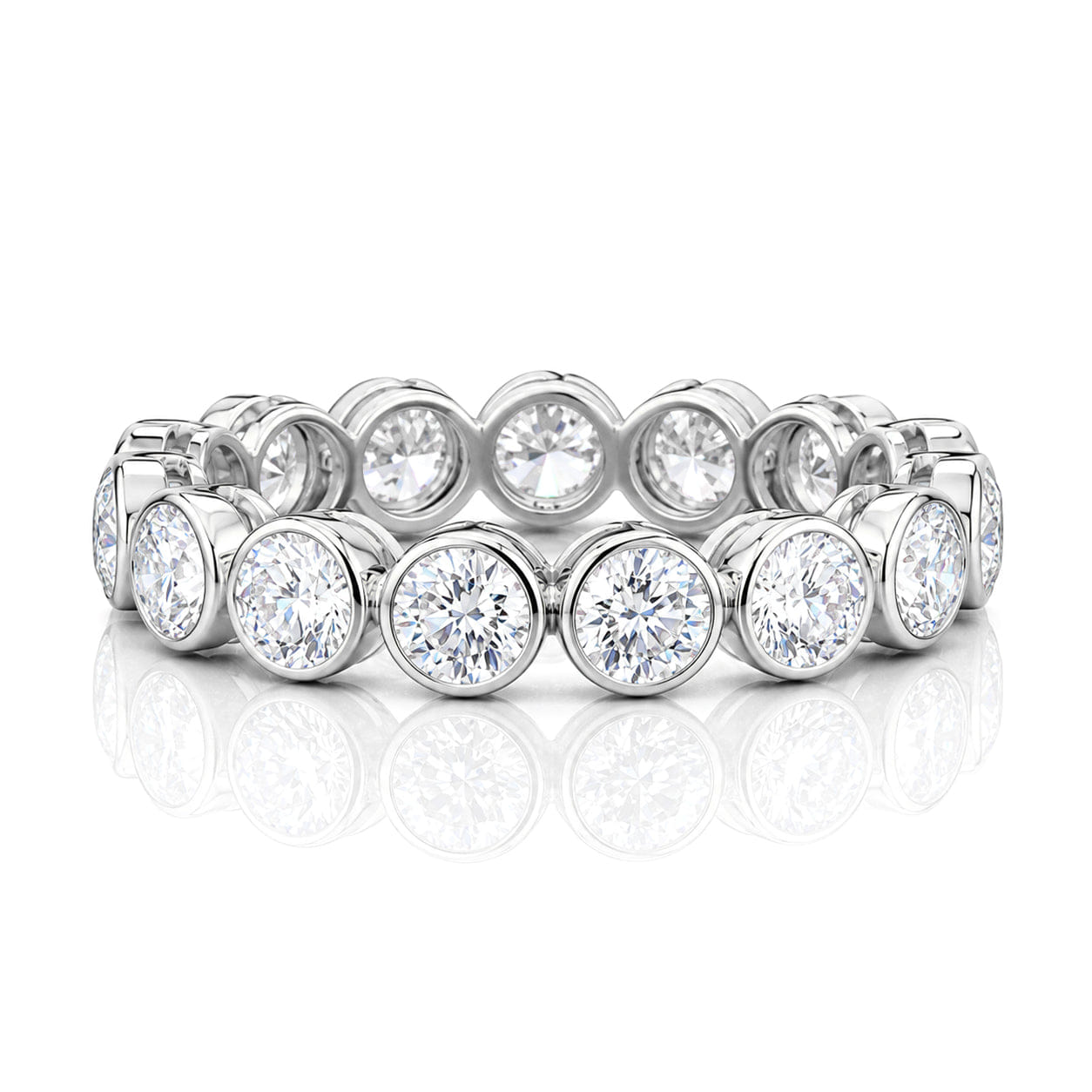 MANUFACTURER 51 Lab Grown Diamond Eternity Ring - 3.67 carat