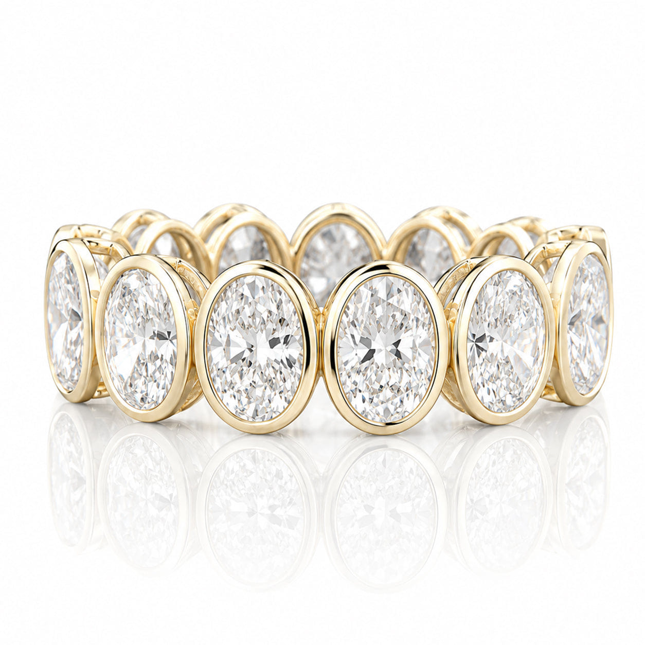 MANUFACTURER 51 Lab Grown Diamond Eternity Ring - 6.82 carat