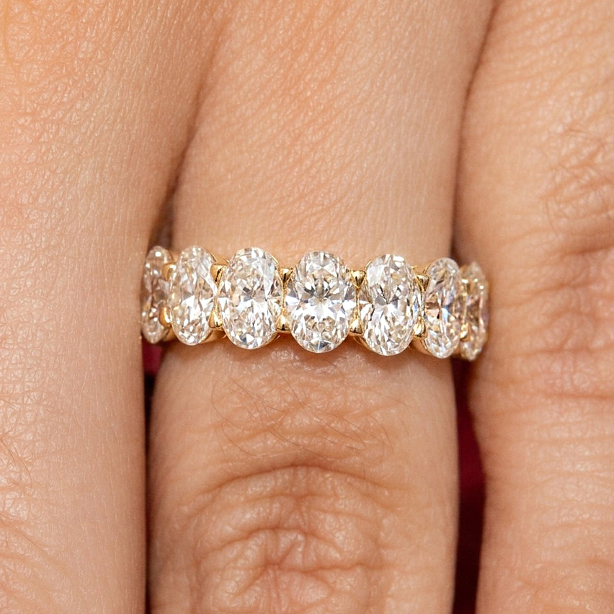 MANUFACTURER 51 Lab Grown Diamond Eternity Ring - 7.85 carat