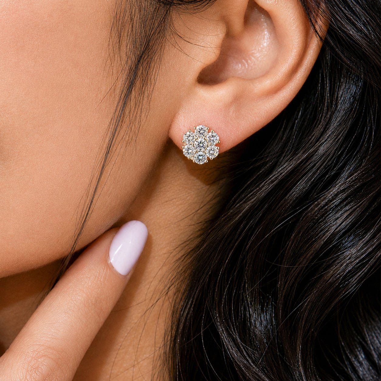 MANUFACTURER 51 Lab Grown Diamond Earrings - 2.06 carat