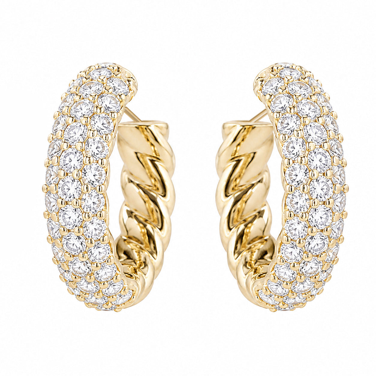 MANUFACTURER 51 Lab Grown Diamond Earrings - 0.87 carat