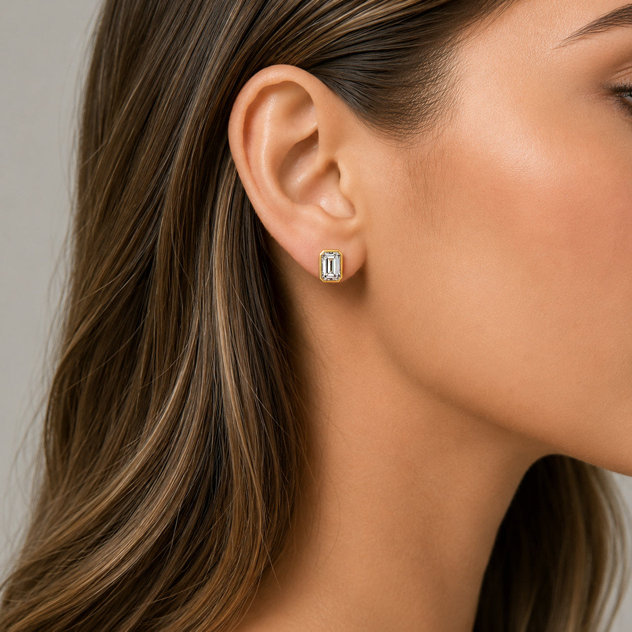 MANUFACTURER 51 Lab Grown Diamond Earrings - 4.09 carat