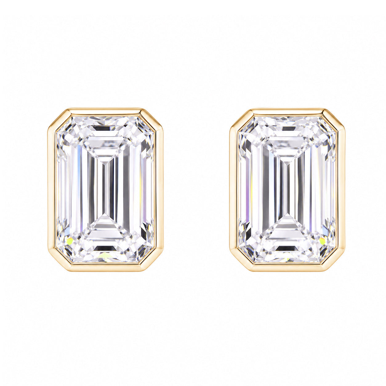 MANUFACTURER 51 Lab Grown Diamond Earrings - 4.09 carat