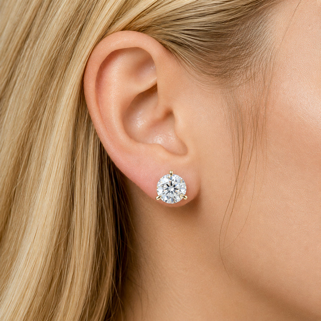 MANUFACTURER 51 Lab Grown Diamond Earrings - 4.16 carat