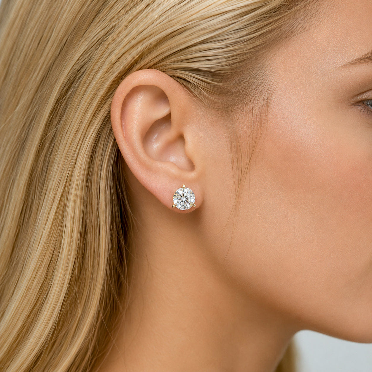 MANUFACTURER 51 Lab Grown Diamond Earrings - 4.16 carat