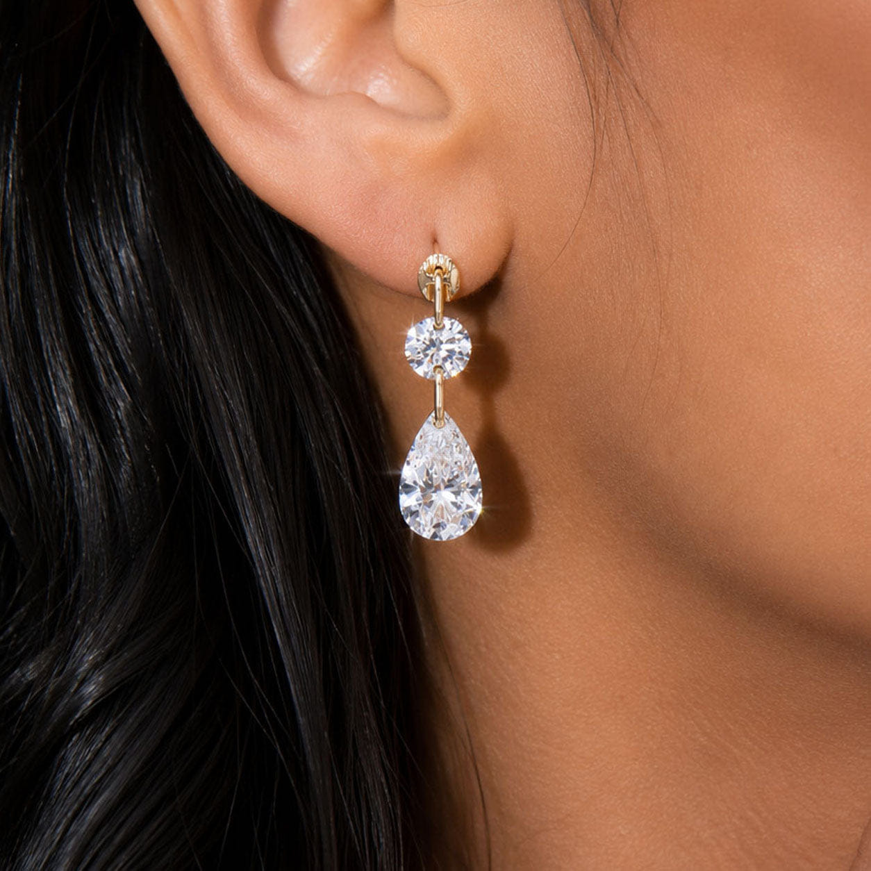 MANUFACTURER 51 Lab Grown Diamond Earrings - 1.89 carat