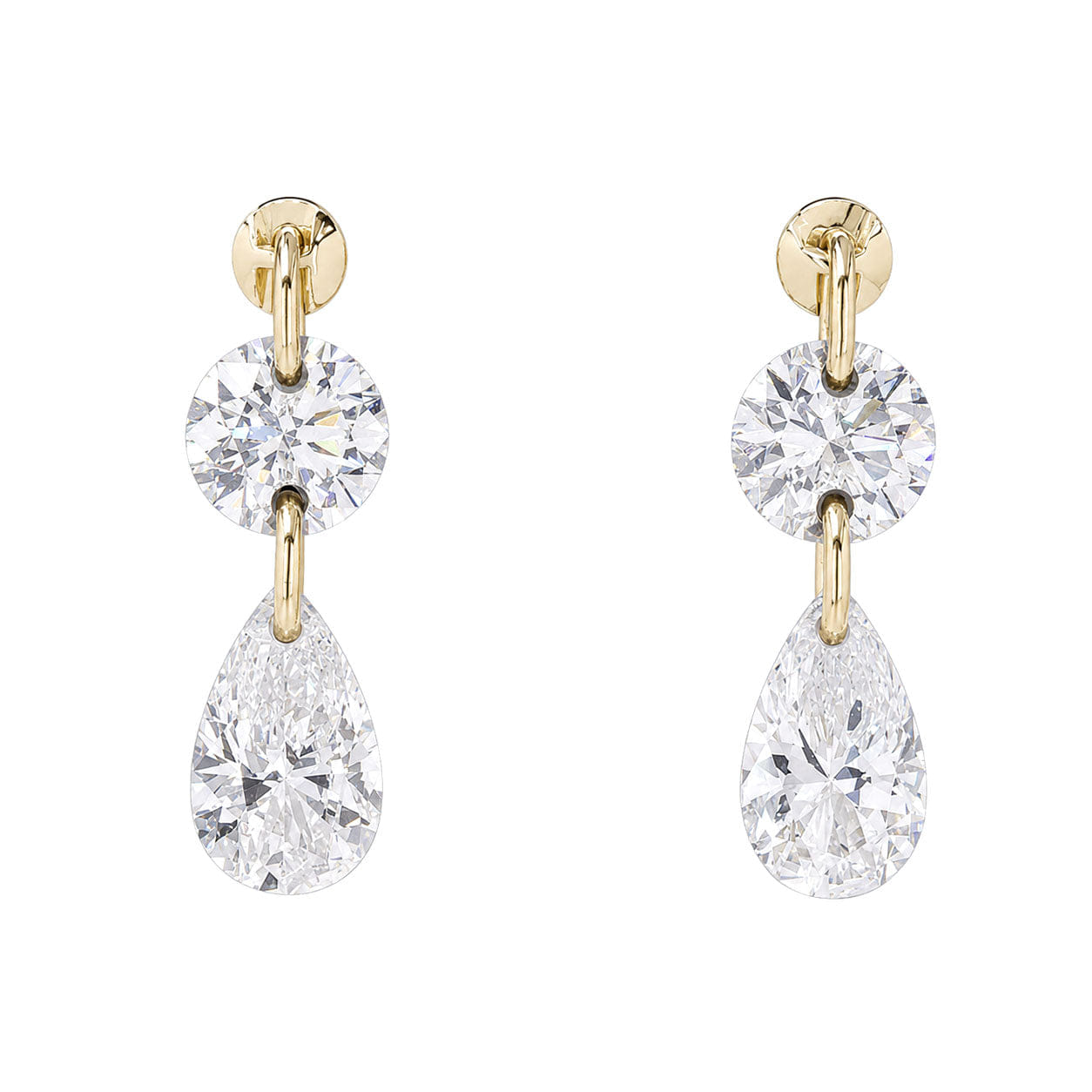 MANUFACTURER 51 Lab Grown Diamond Earrings - 1.89 carat