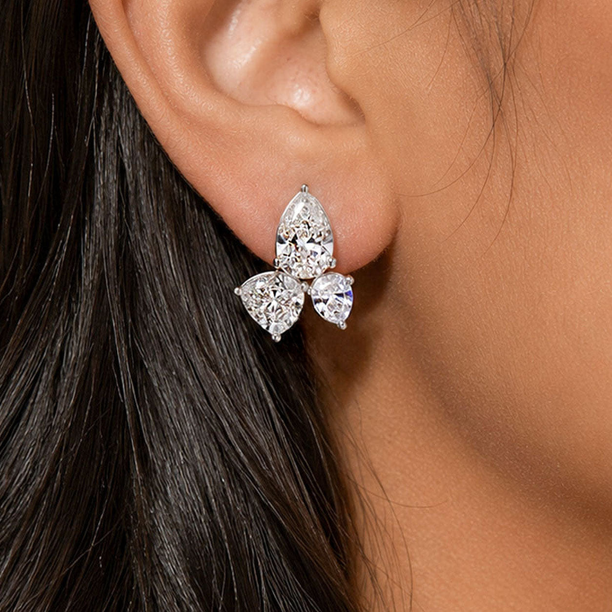 MANUFACTURER 51 Lab Grown Diamond Earrings - 1.82 carat