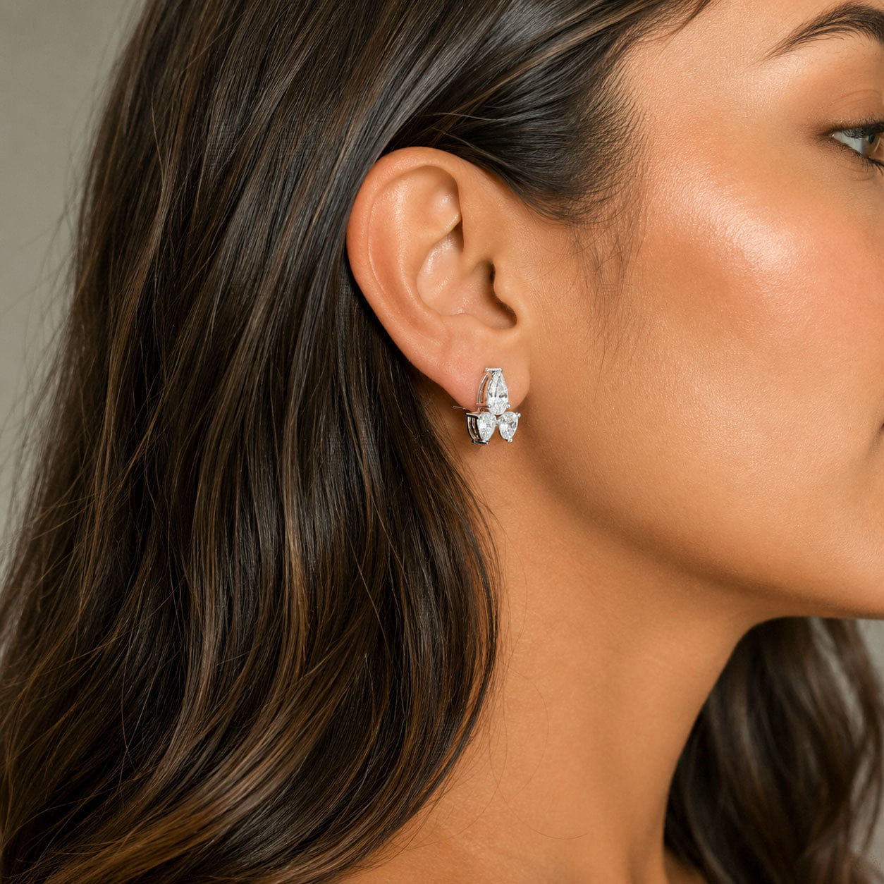 MANUFACTURER 51 Lab Grown Diamond Earrings - 1.82 carat