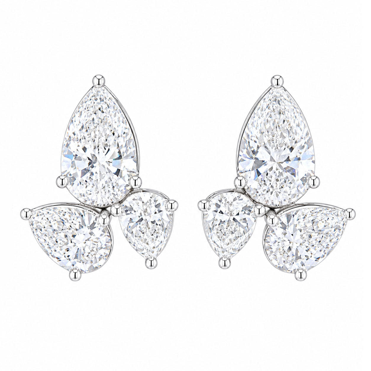 MANUFACTURER 51 Lab Grown Diamond Earrings - 1.82 carat