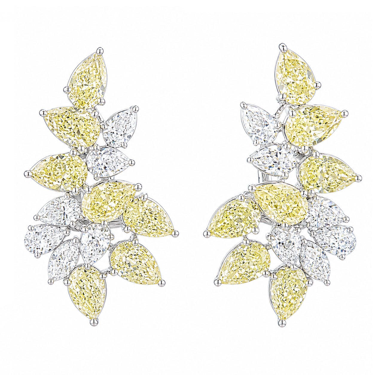 MANUFACTURER 51 Lab Grown Diamond Earrings - 13.11 carat
