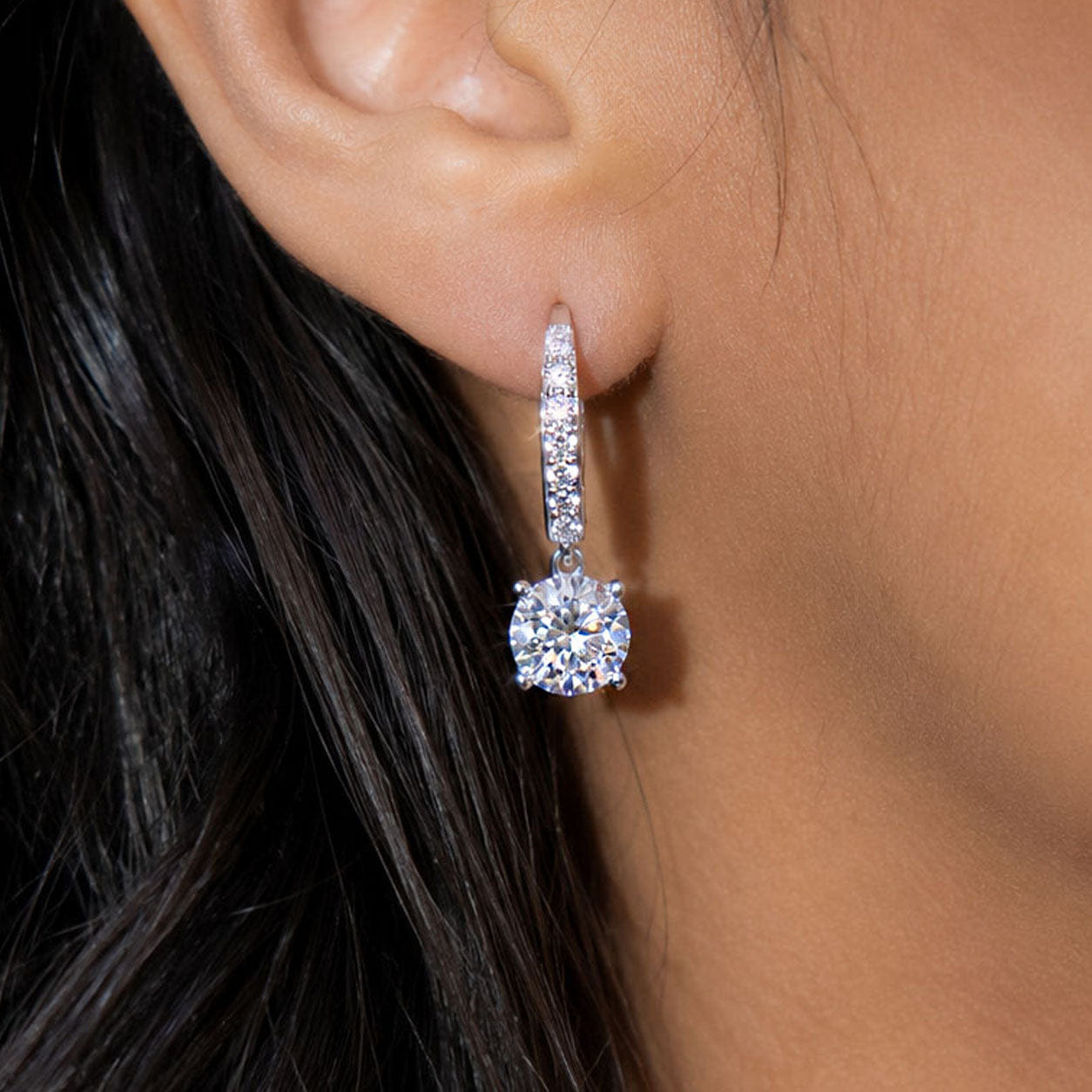 MANUFACTURER 51 Lab Grown Diamond Earrings - 2.33 carat