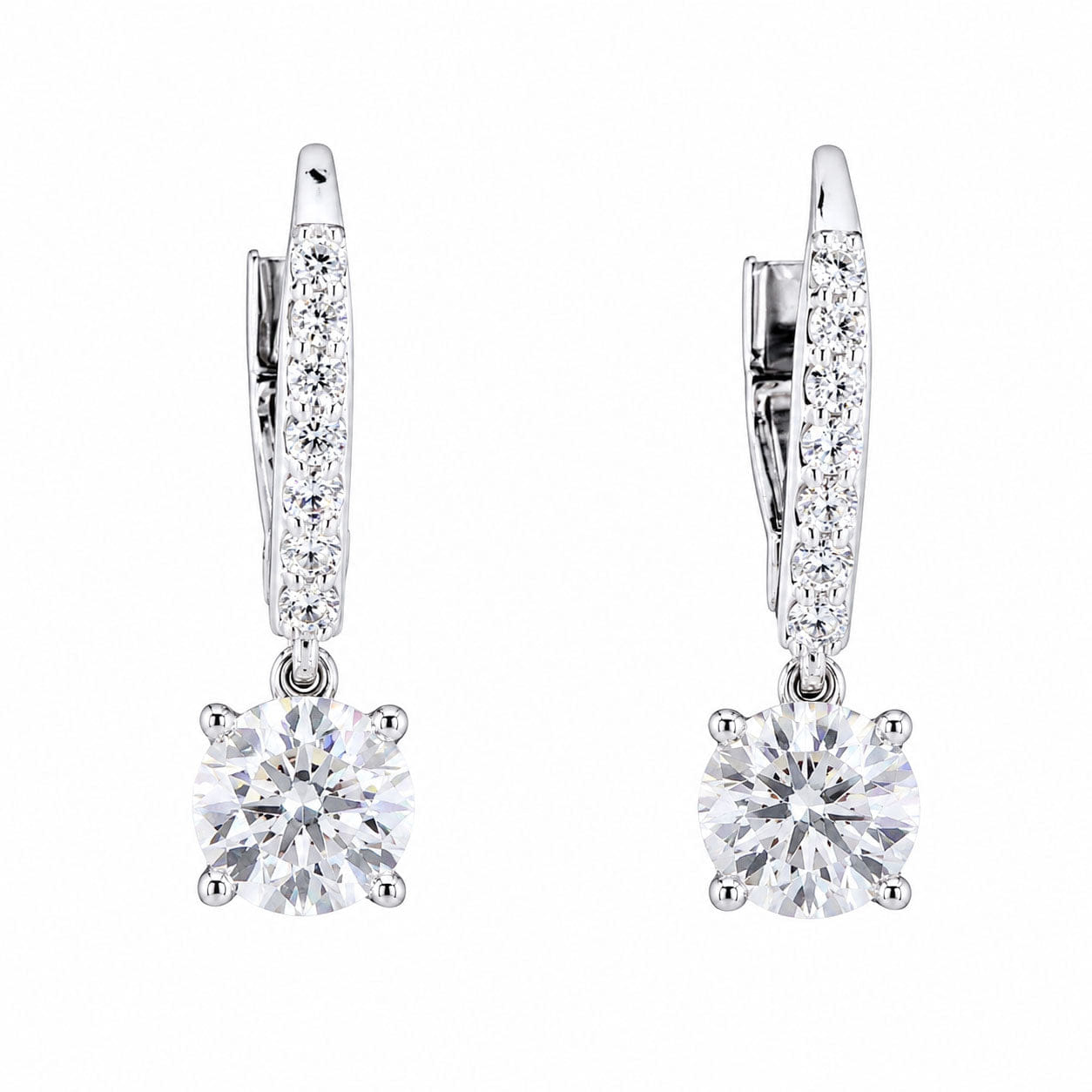 MANUFACTURER 51 Lab Grown Diamond Earrings - 2.33 carat