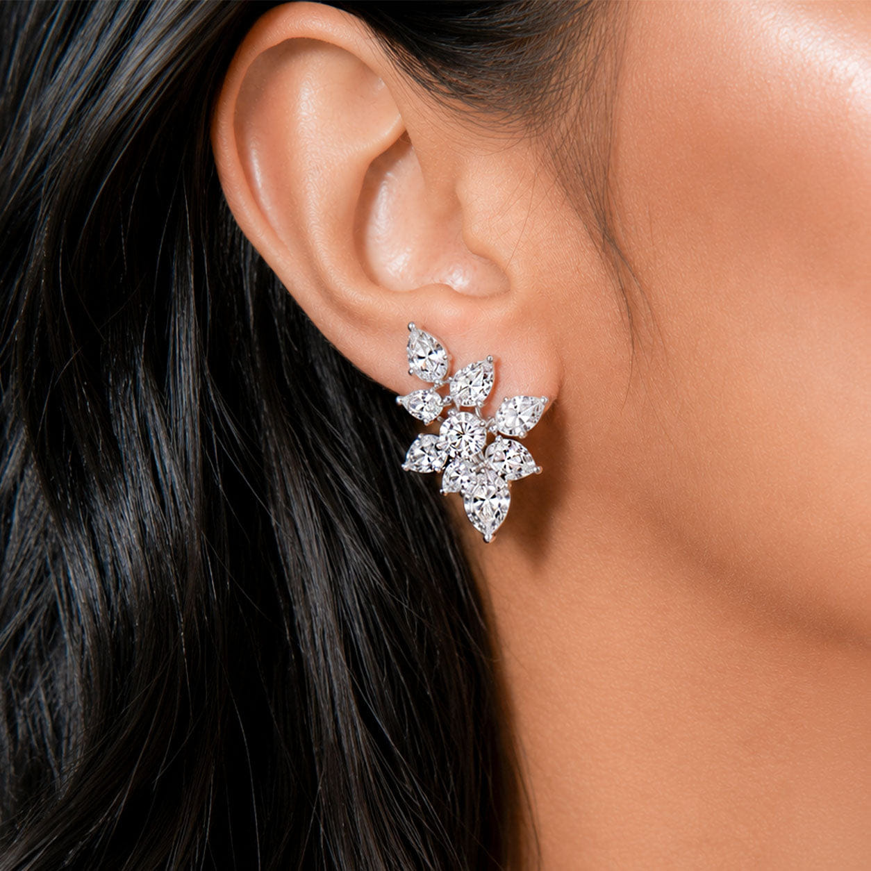 MANUFACTURER 51 Lab Grown Diamond Earrings - 8.57 carat