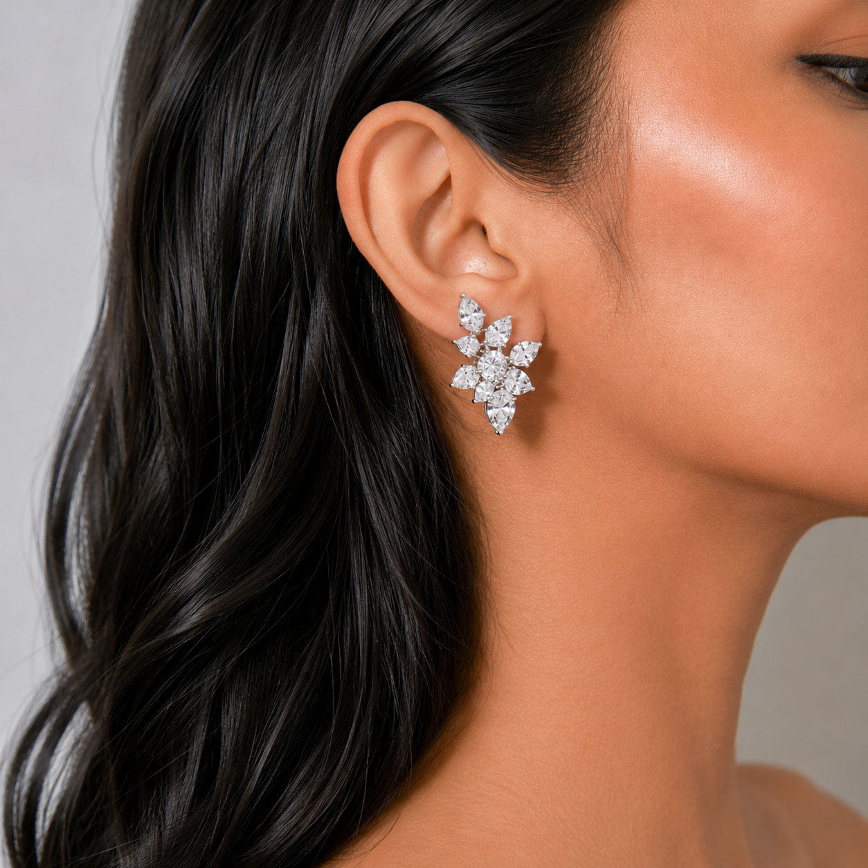 MANUFACTURER 51 Lab Grown Diamond Earrings - 8.57 carat