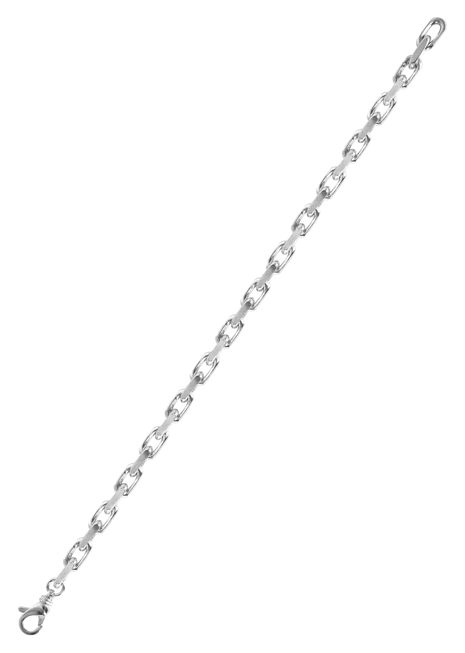 MANUFACTURER 41 Semi Solid Men's Hermes Bracelet - 10K White Gold