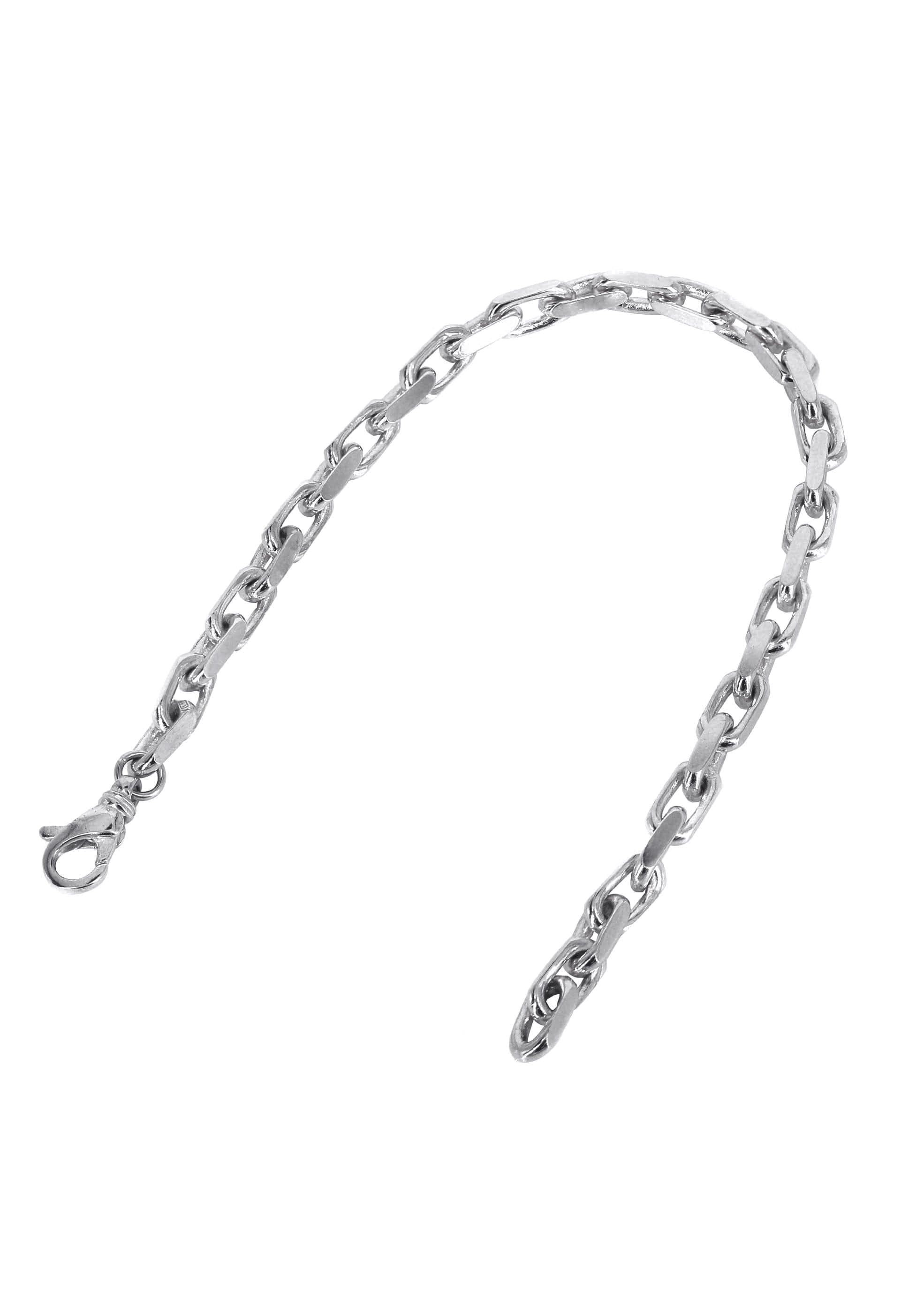 MANUFACTURER 41 Semi Solid Men's Hermes Bracelet - 10K White Gold