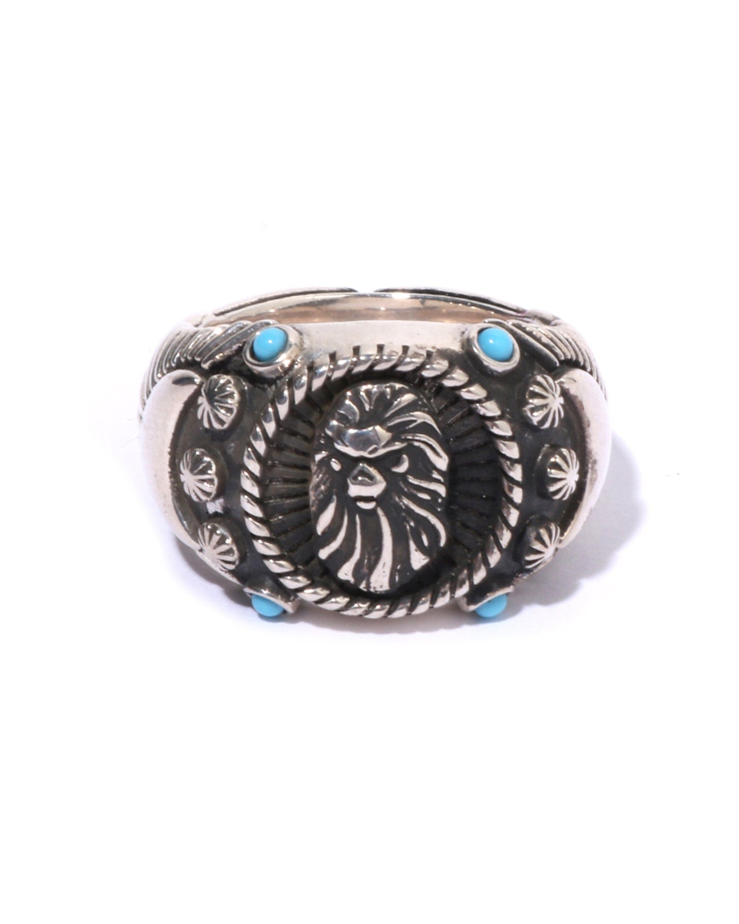 BAPE BLACK Madface Navajo Ring
