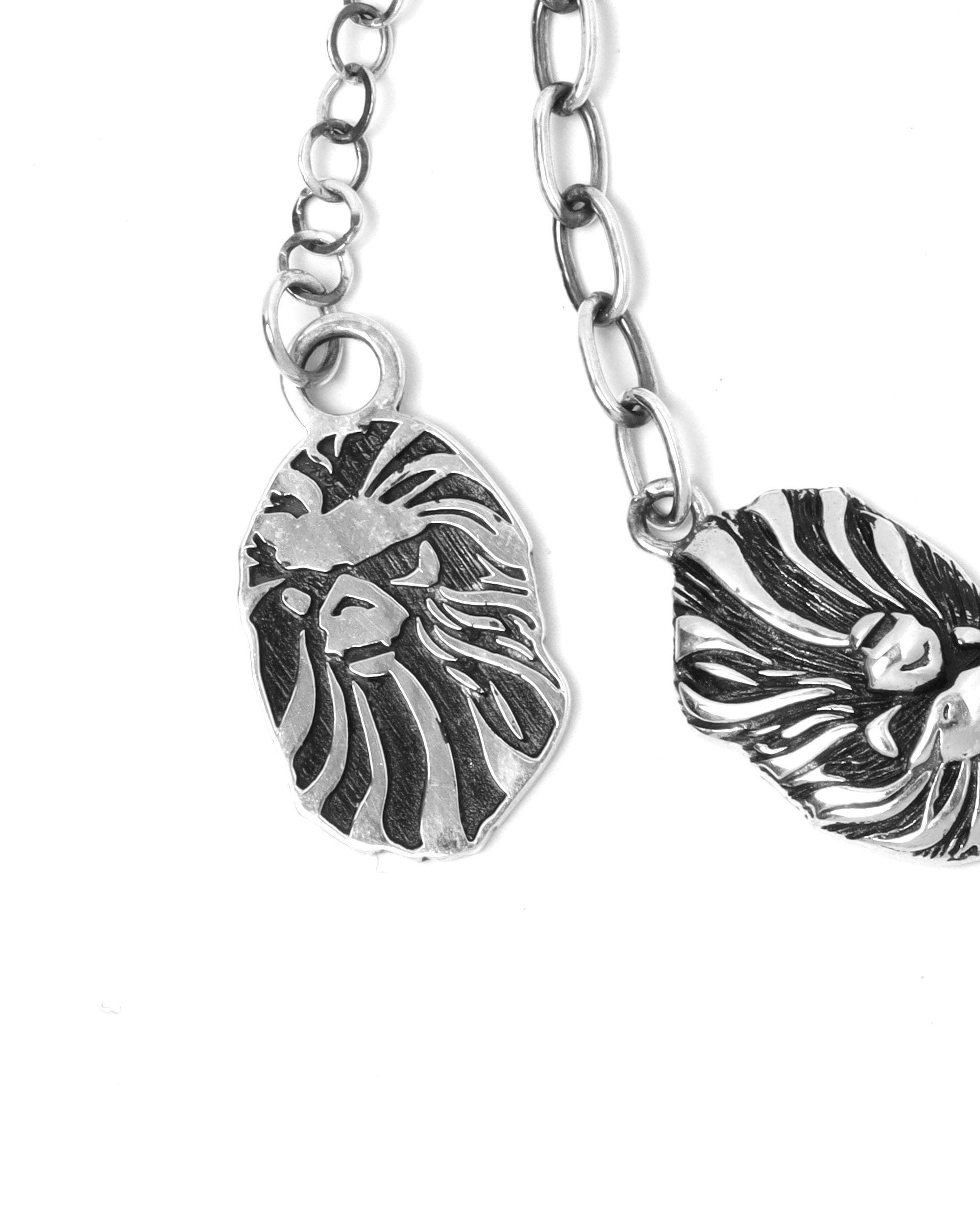 BAPE BLACK Ape head chain bracelet