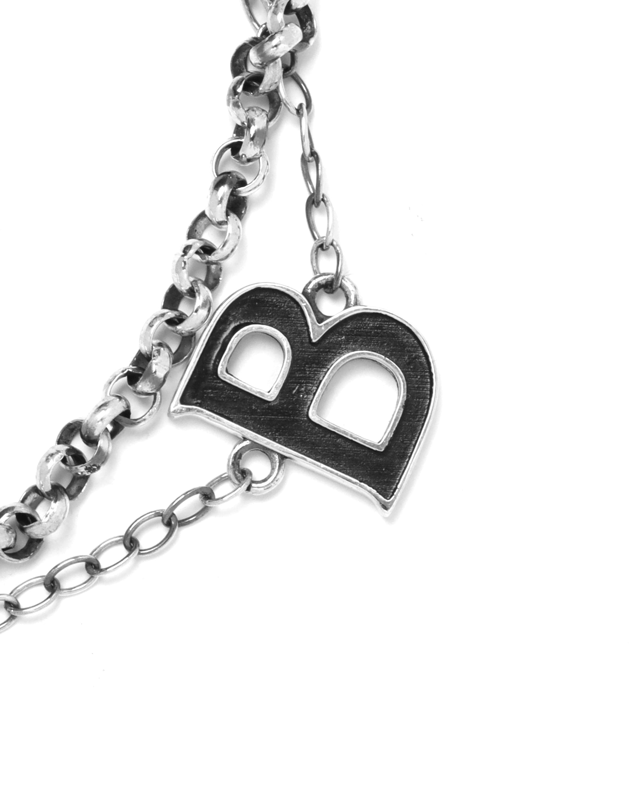 BAPE BLACK Ape head chain bracelet