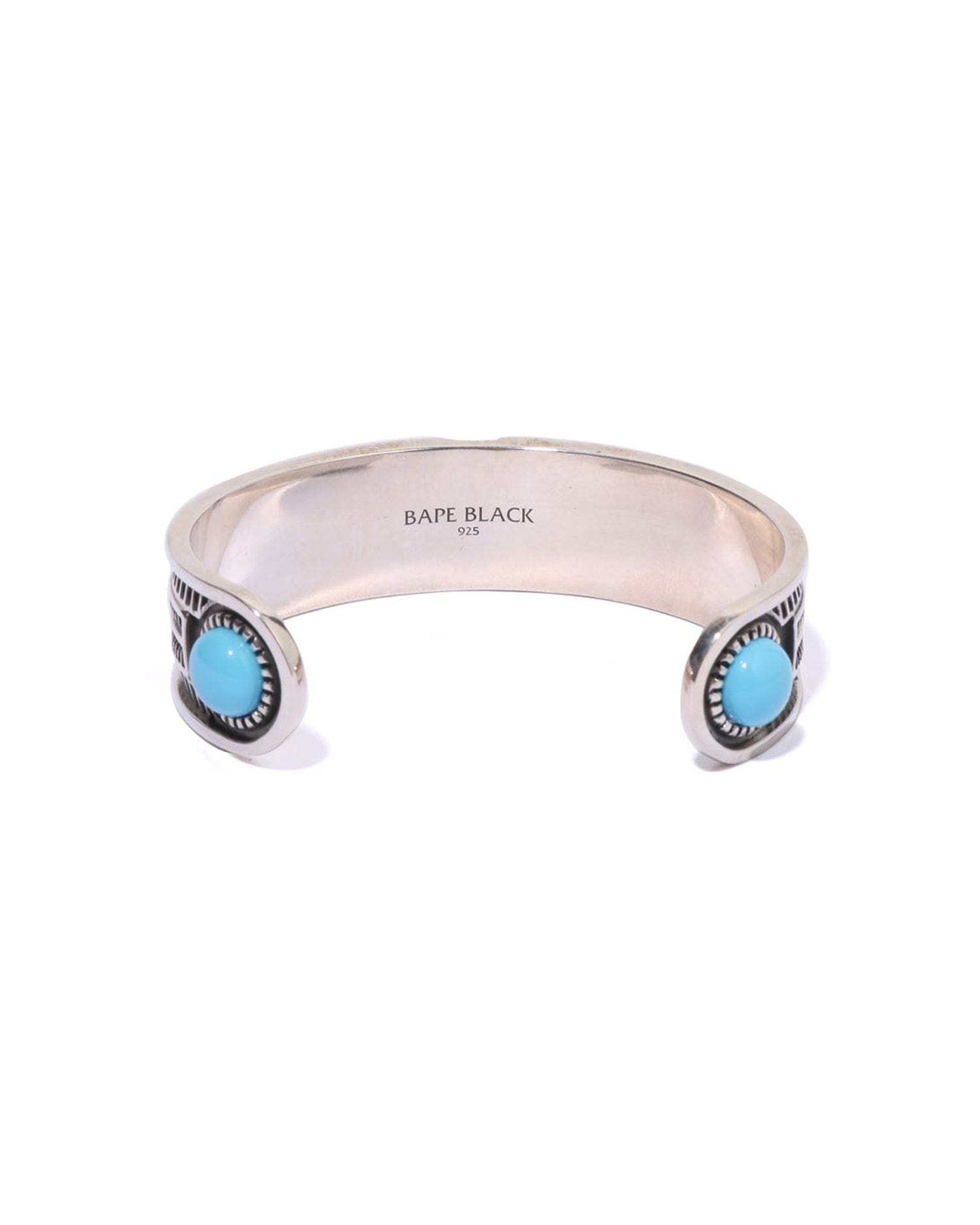 BAPE BLACK Navajo Bangle with Madface Plate