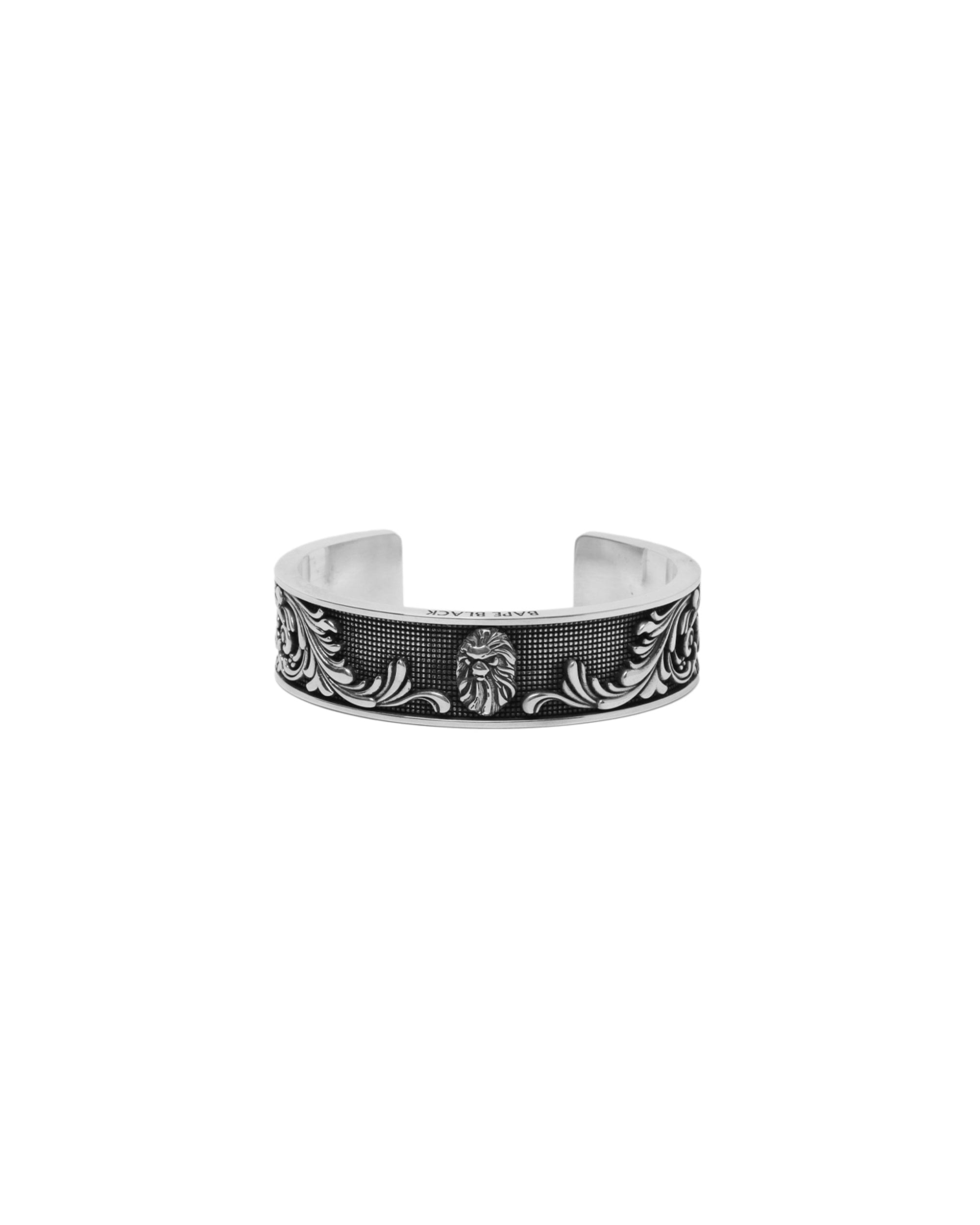 BAPE BLACK Embossed ring