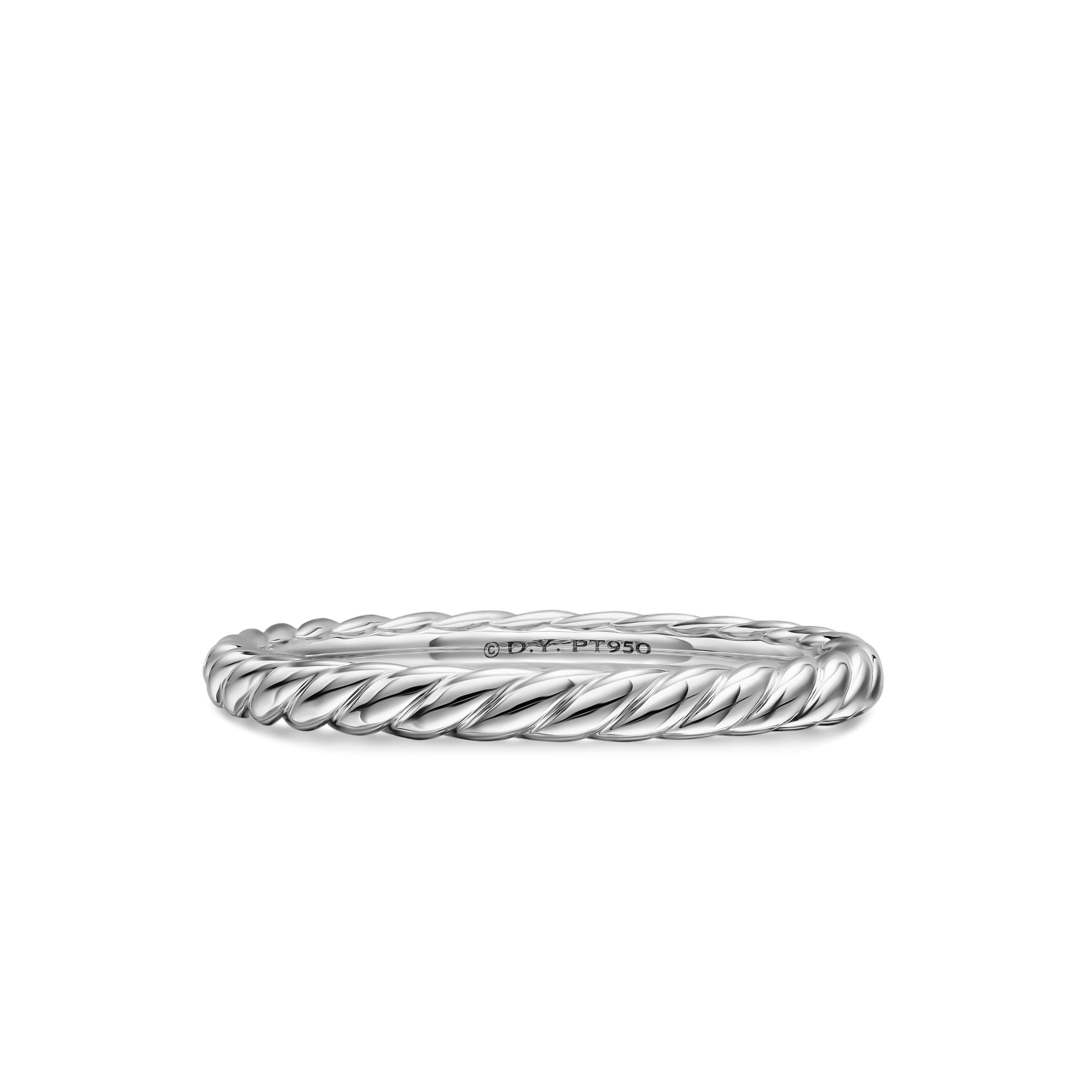 David Yurman Wedding Collection Ring in PLATINUM