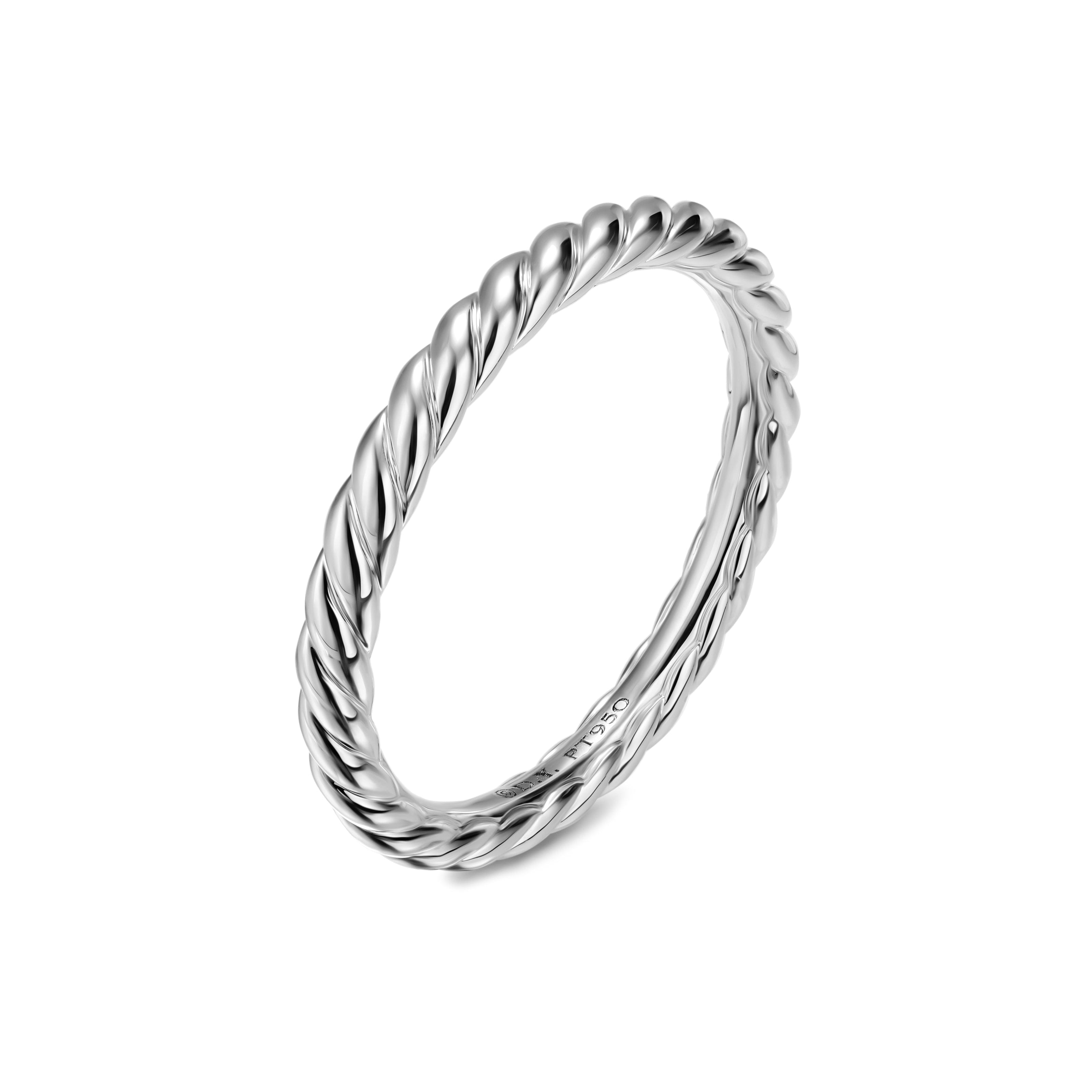 David Yurman Wedding Collection Ring in PLATINUM