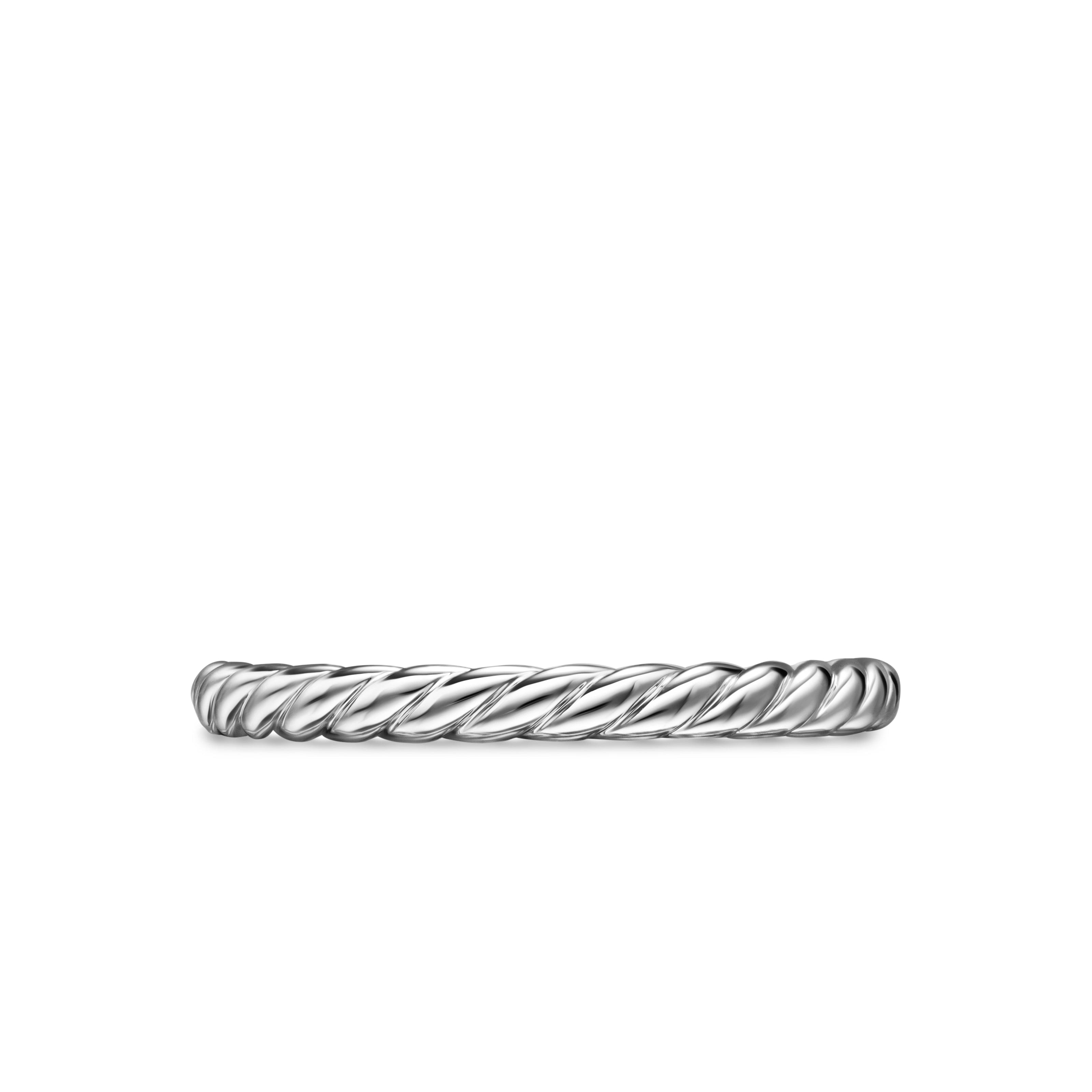 David Yurman Wedding Collection Ring in PLATINUM