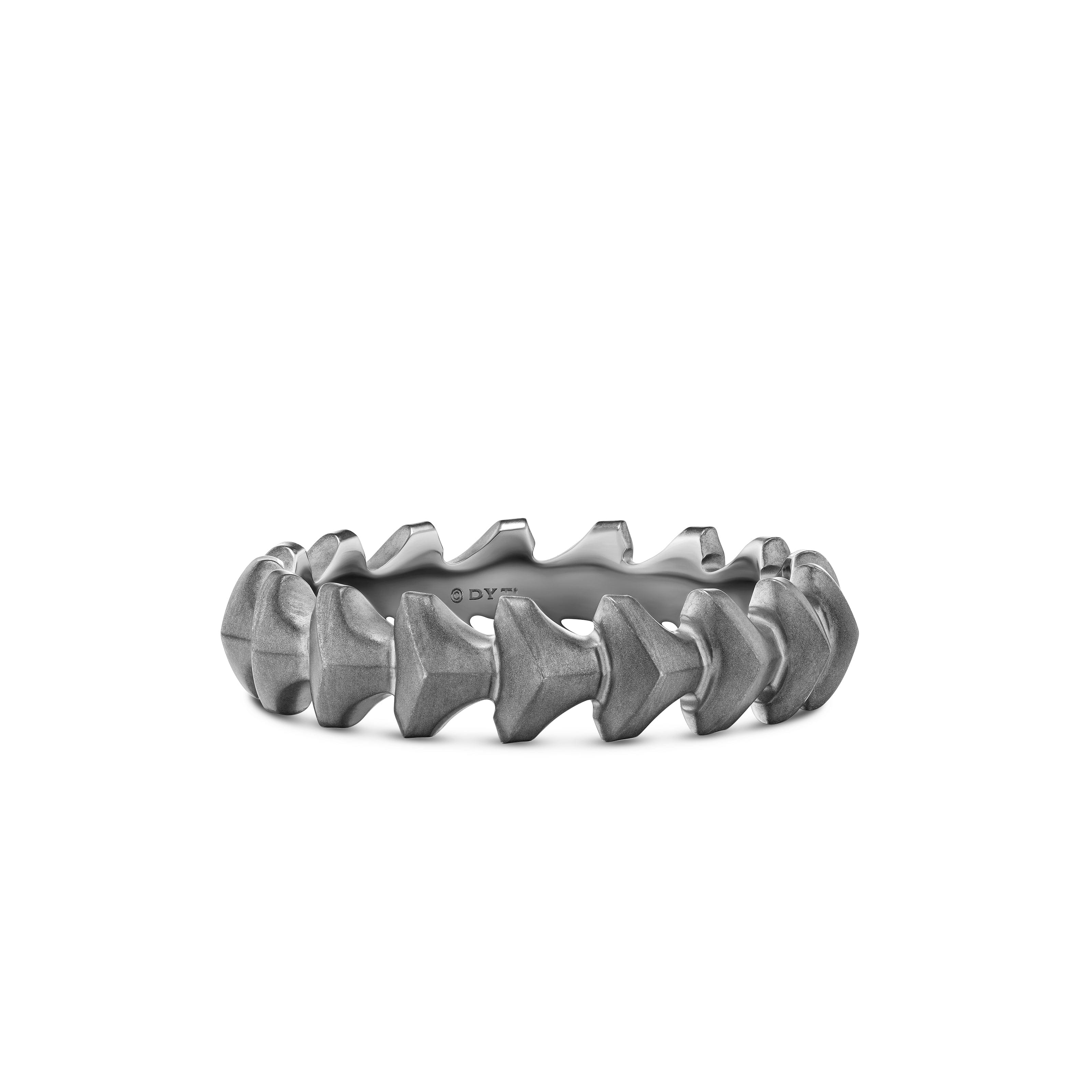 David Yurman Armory Collection Ring in Anthracite