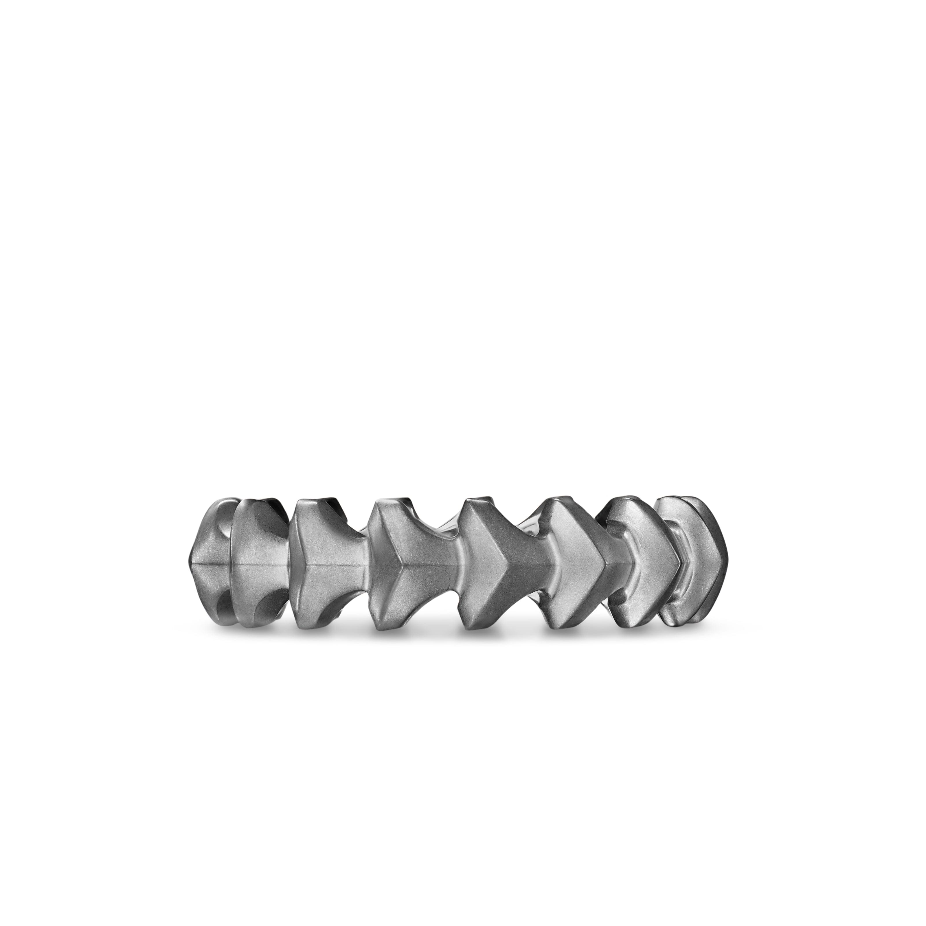 David Yurman Armory Collection Ring in Anthracite